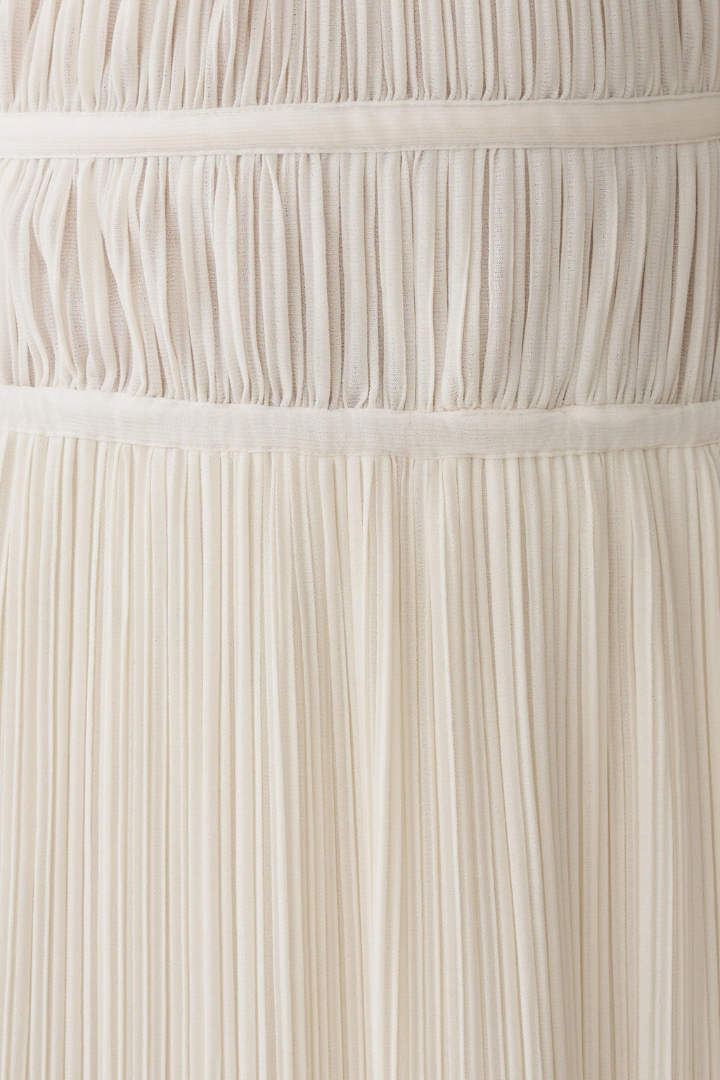 Thien Cowl Halter Midi Dress - Ivory