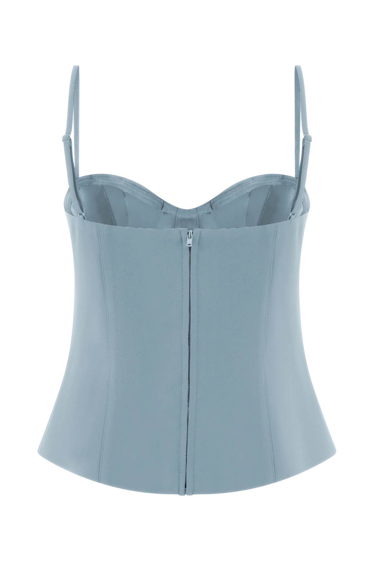 Jaime Spaghetti Strap Suiting Top - Ocean Blue