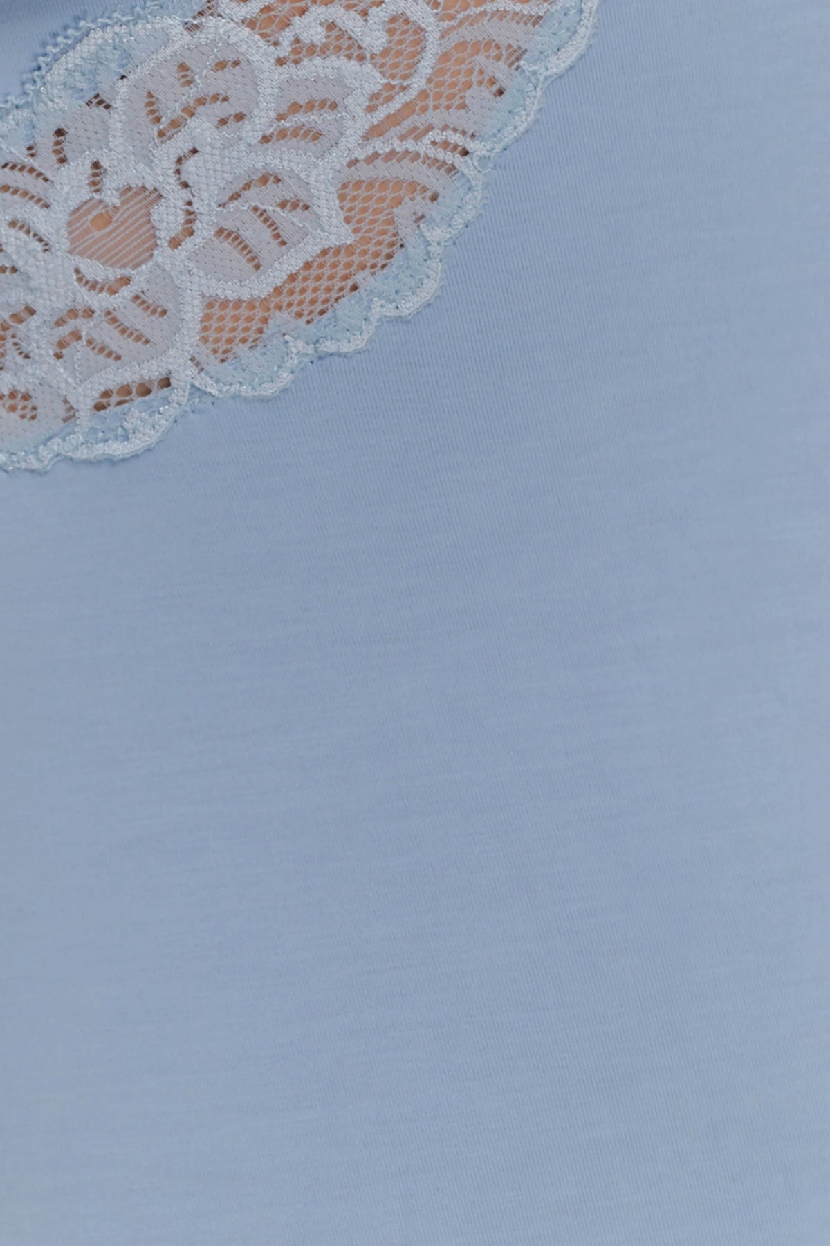 Electra Slinky Lace Mini Dress - Pale Blue