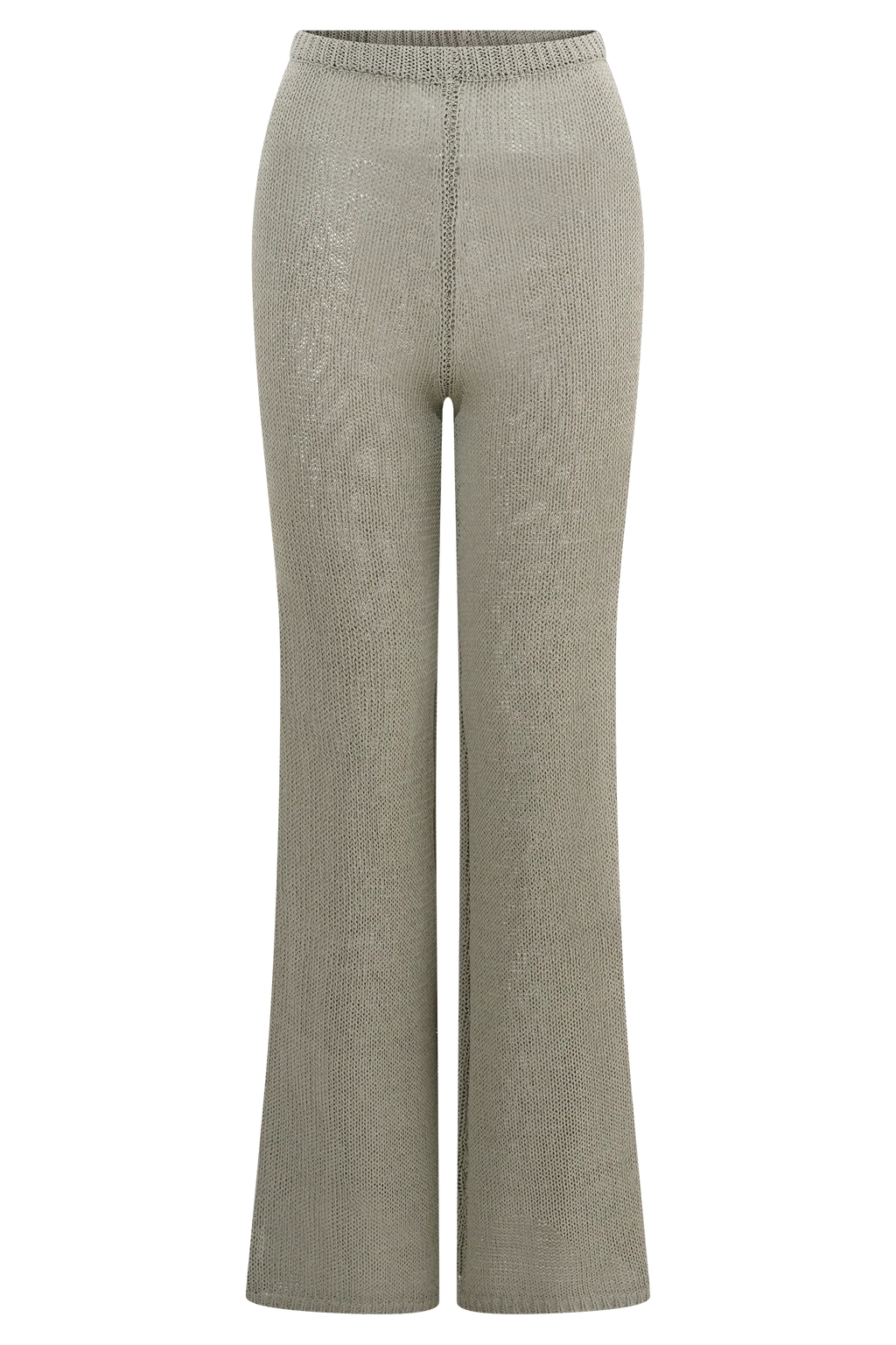 Malani Wide Leg Knit Pants - Sage