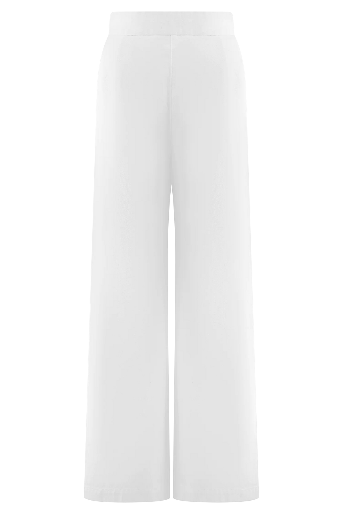 Rayne Wide Leg Denim Jeans - White