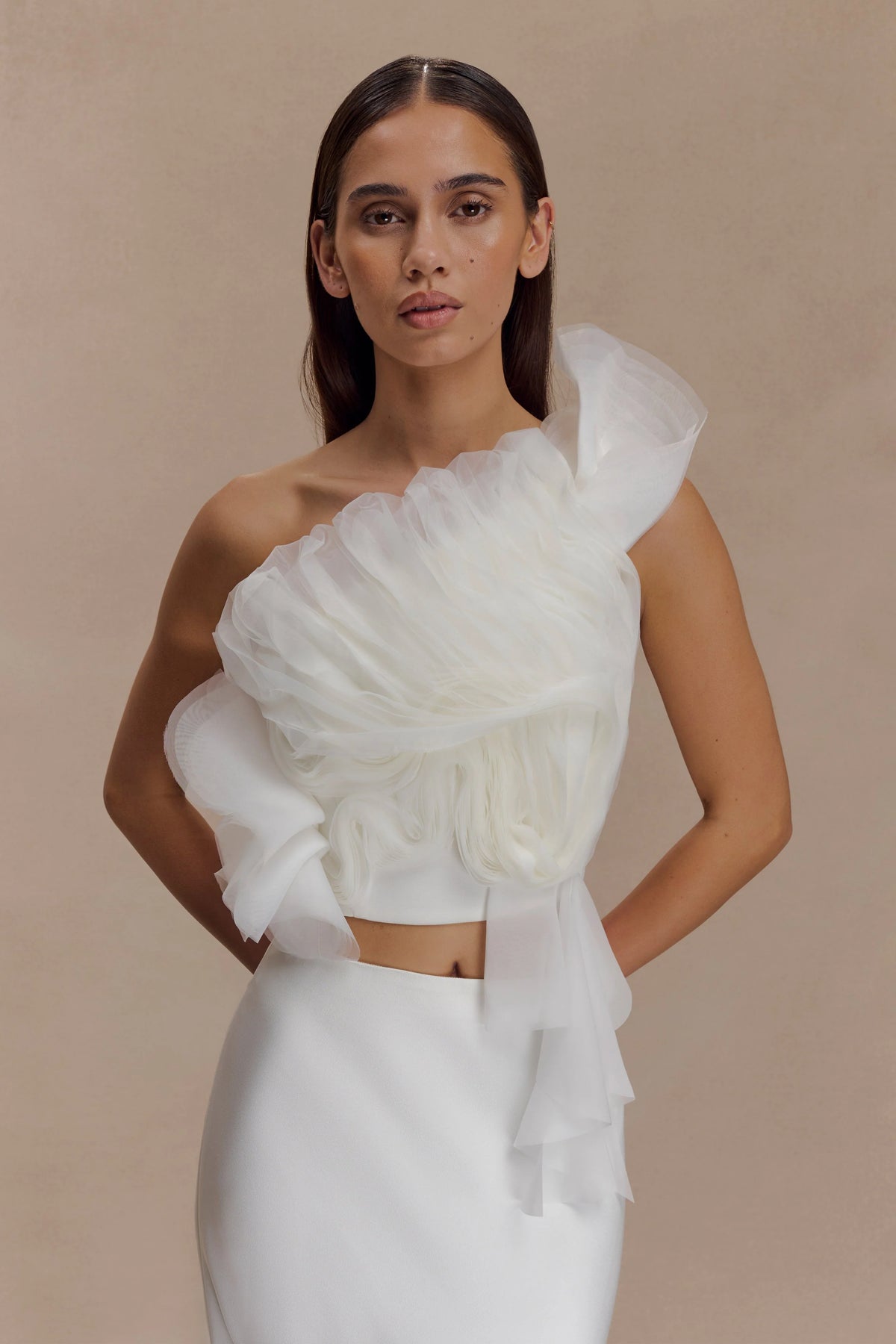 Sena Bridal Top - White
