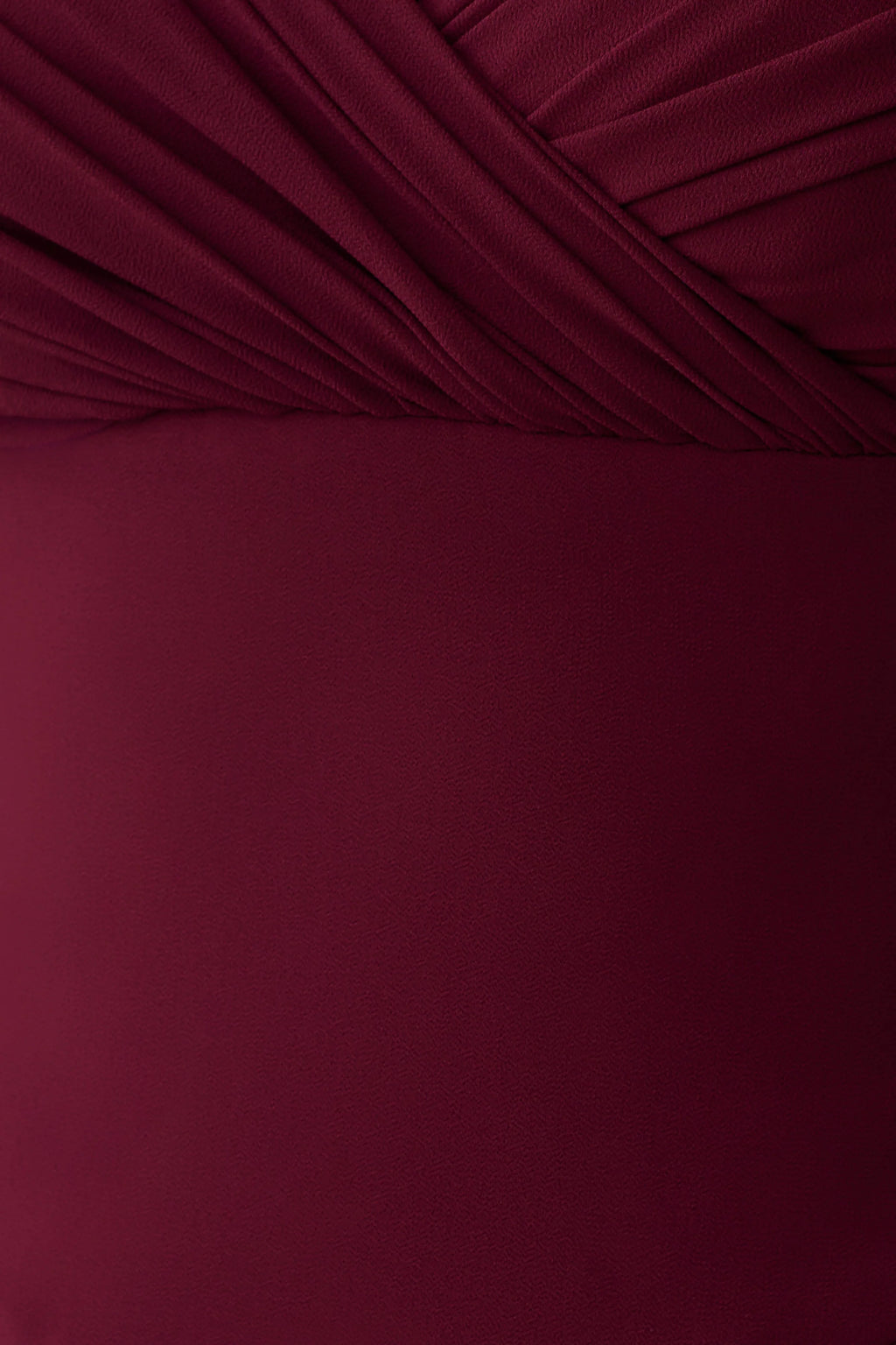 Mabel Off Shoulder Chiffon Maxi Dress - Merlot