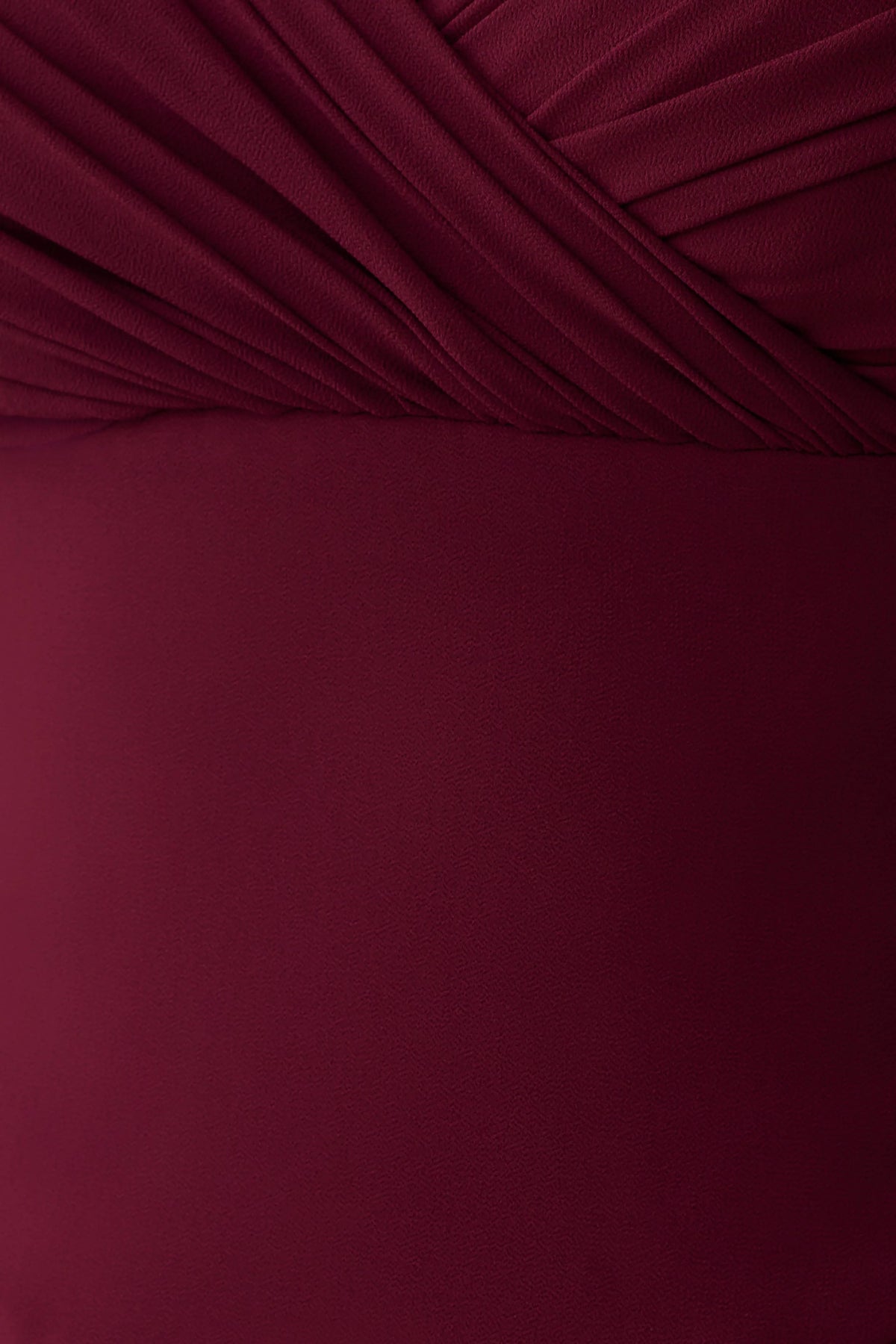 Mabel Off Shoulder Chiffon Maxi Dress - Merlot