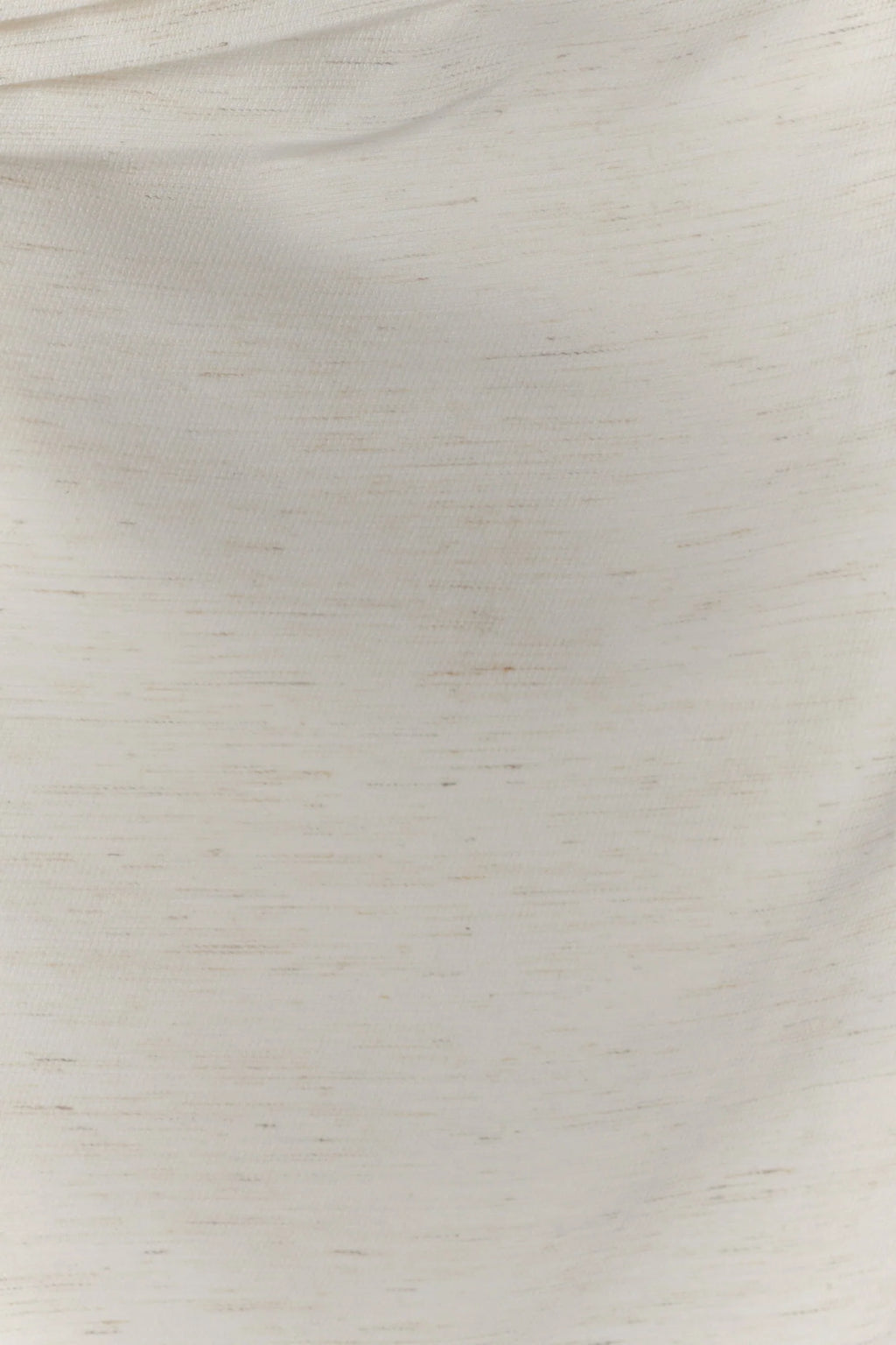 Steph Strapless Linen Mini Dress - White