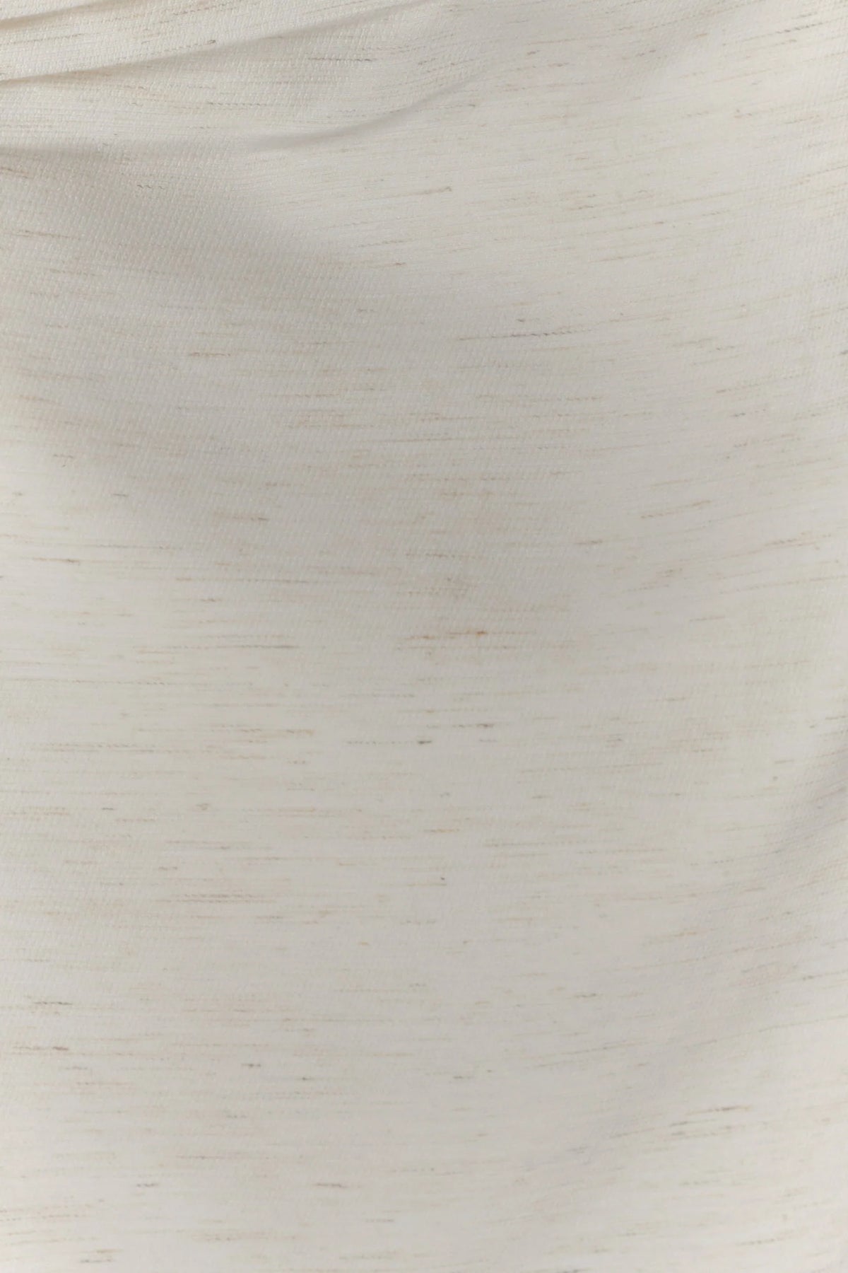 Steph Strapless Linen Mini Dress - White