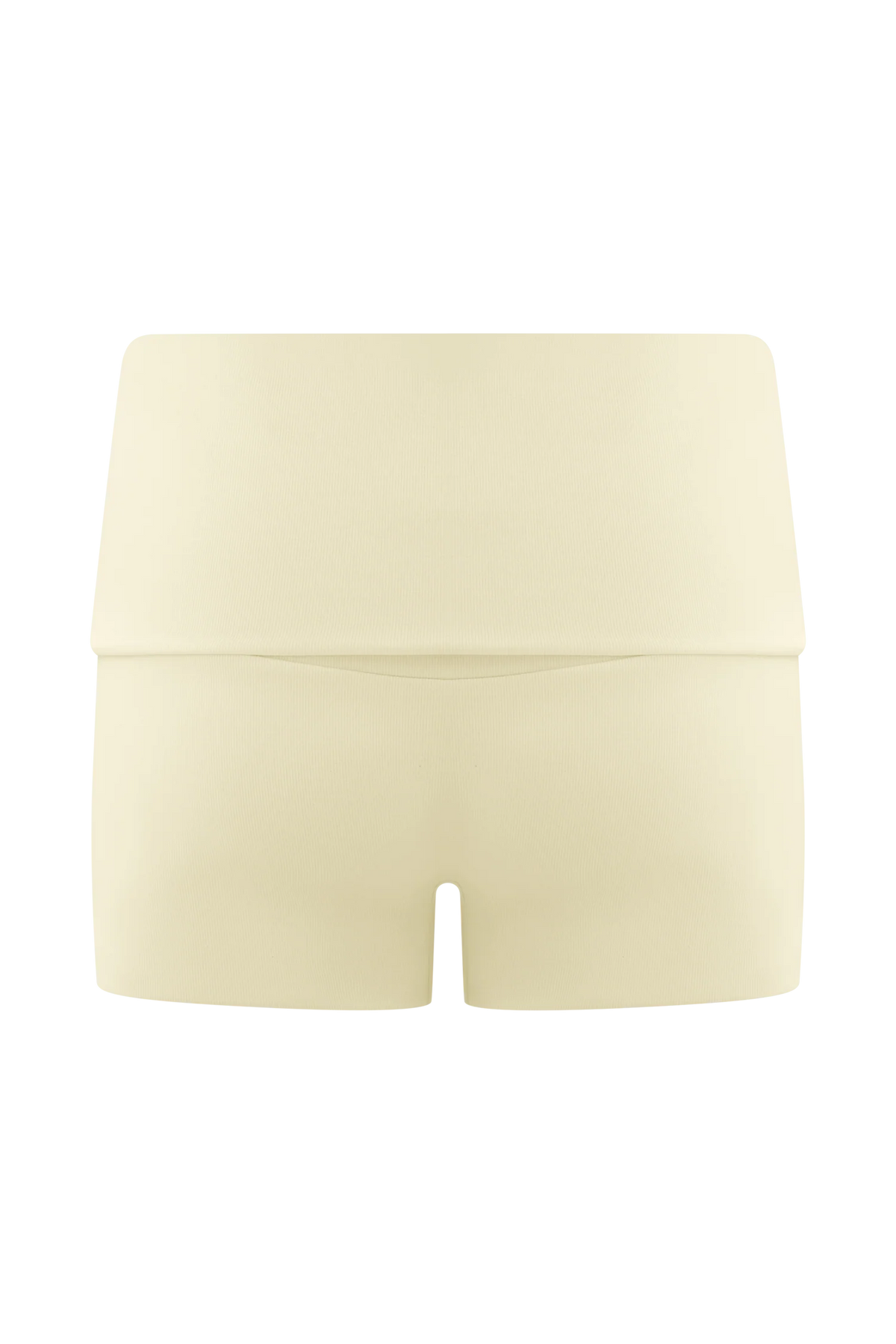 Birdie Fold Over Shorts - Ivory