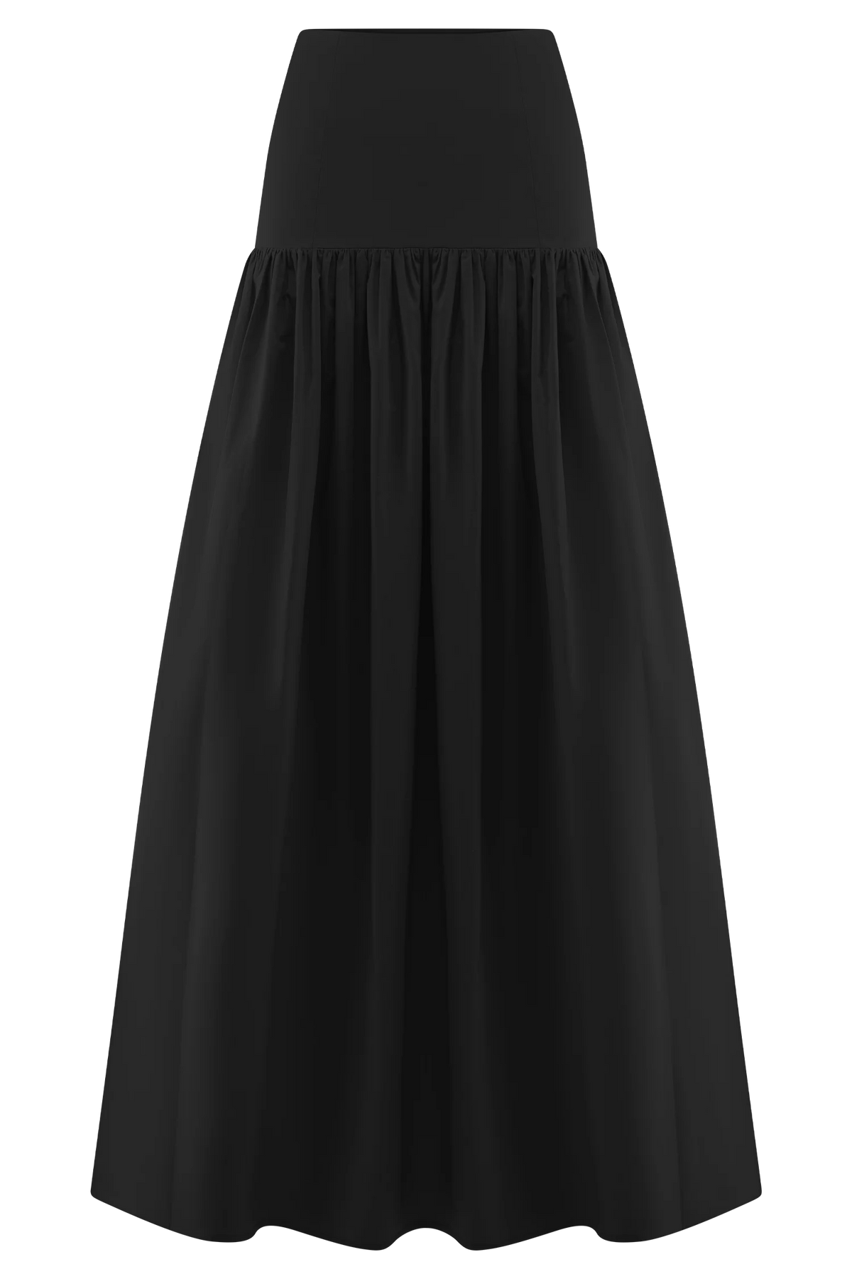Autumn Maxi Skirt - Black
