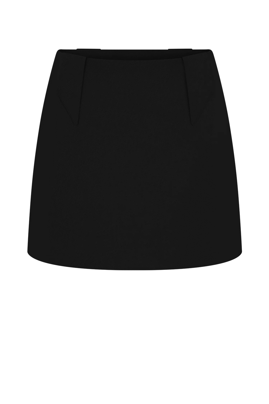 Gina Suiting Mini Skirt - Black