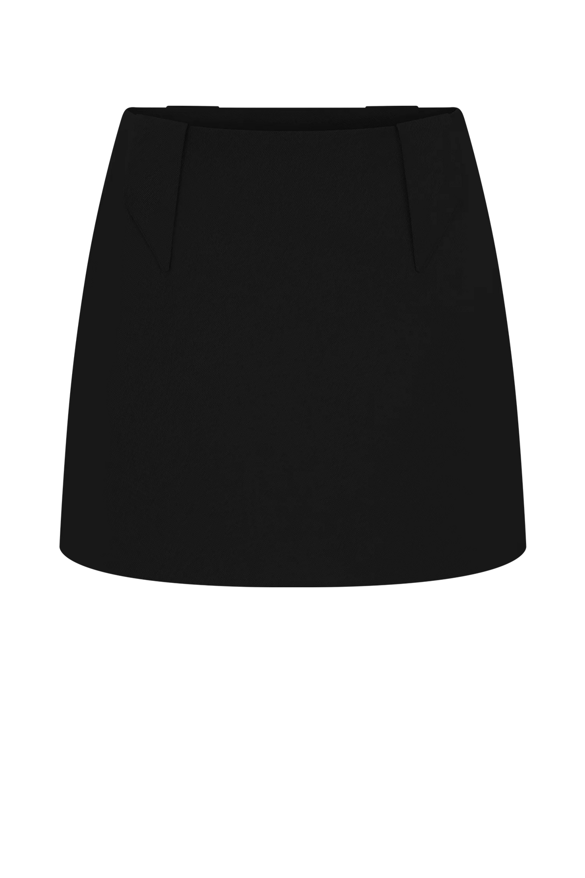 Gina Suiting Mini Skirt - Black