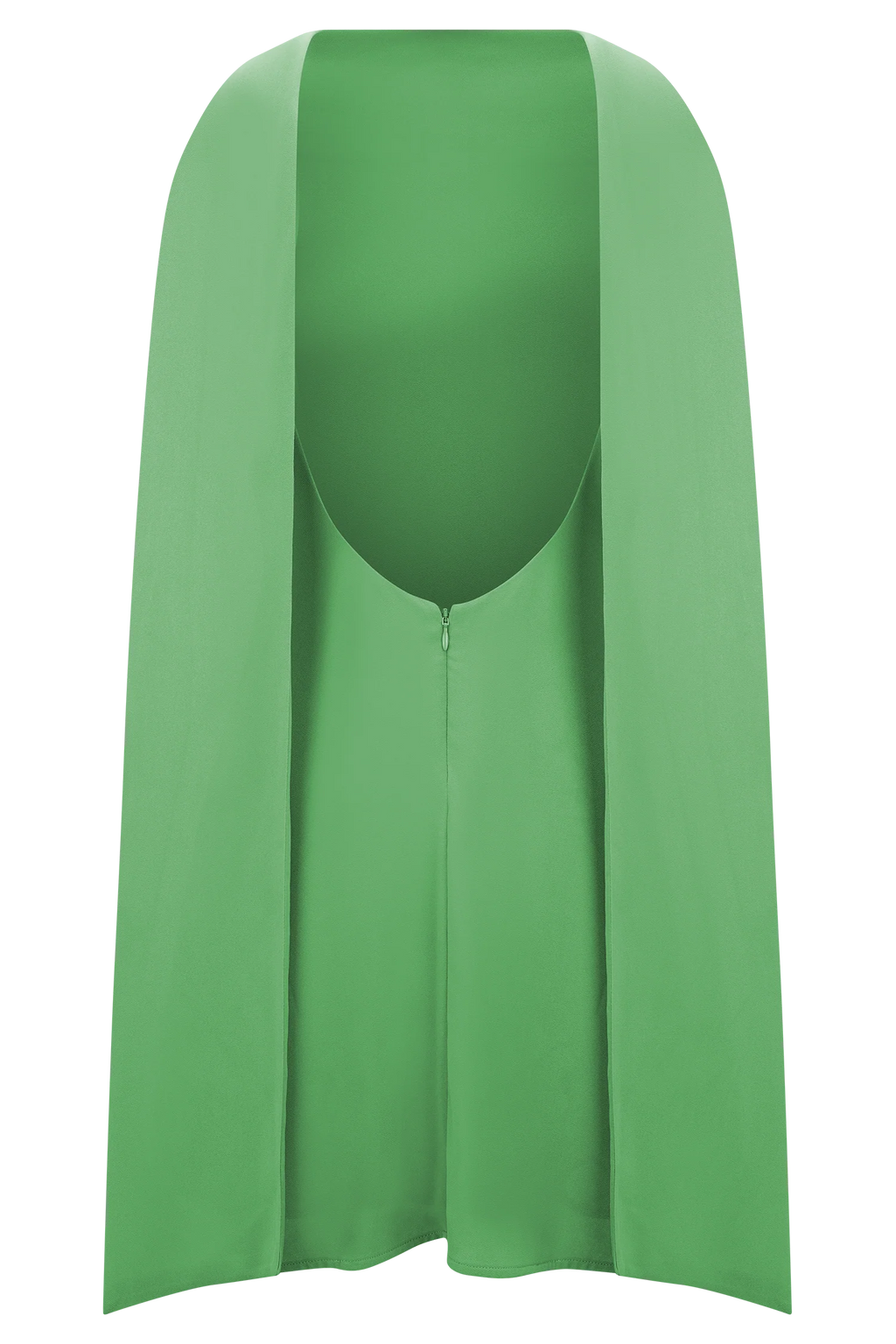 Wynter Scarf Draped Mini Dress - Green