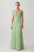 Aurelia Chiffon Maxi Dress - Sage