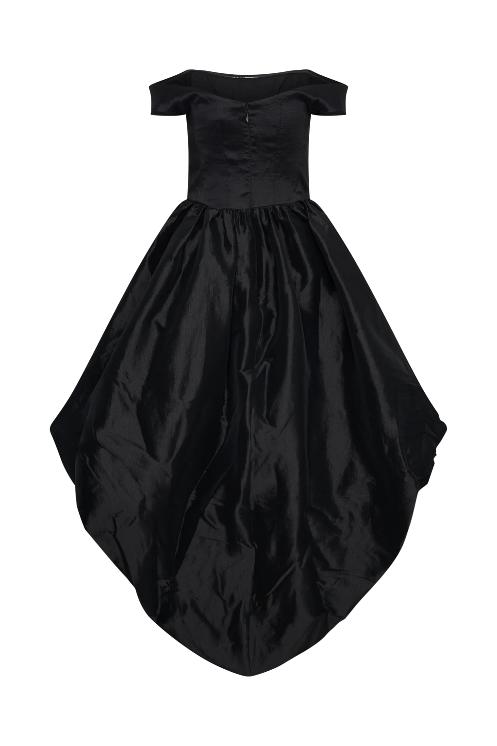 Amelia Bubble Maxi Dress - Black