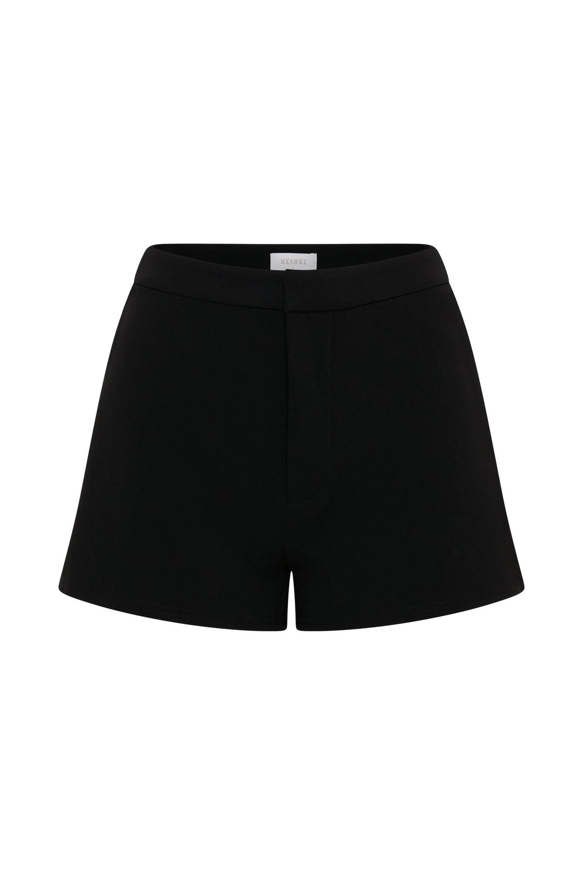 Blanca Stretch Crepe Shorts - Black