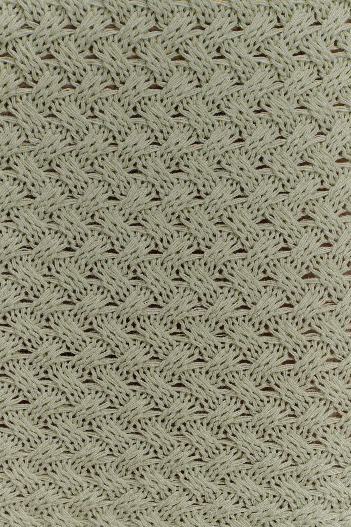 Terrymae Crochet Mini Skirt - Pastel Green