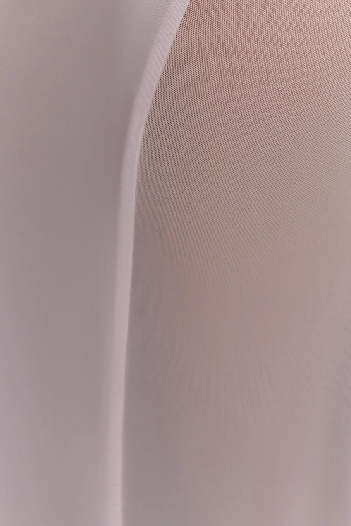 Wyatt Slinky And Mesh Maxi Dress - Pale Pink