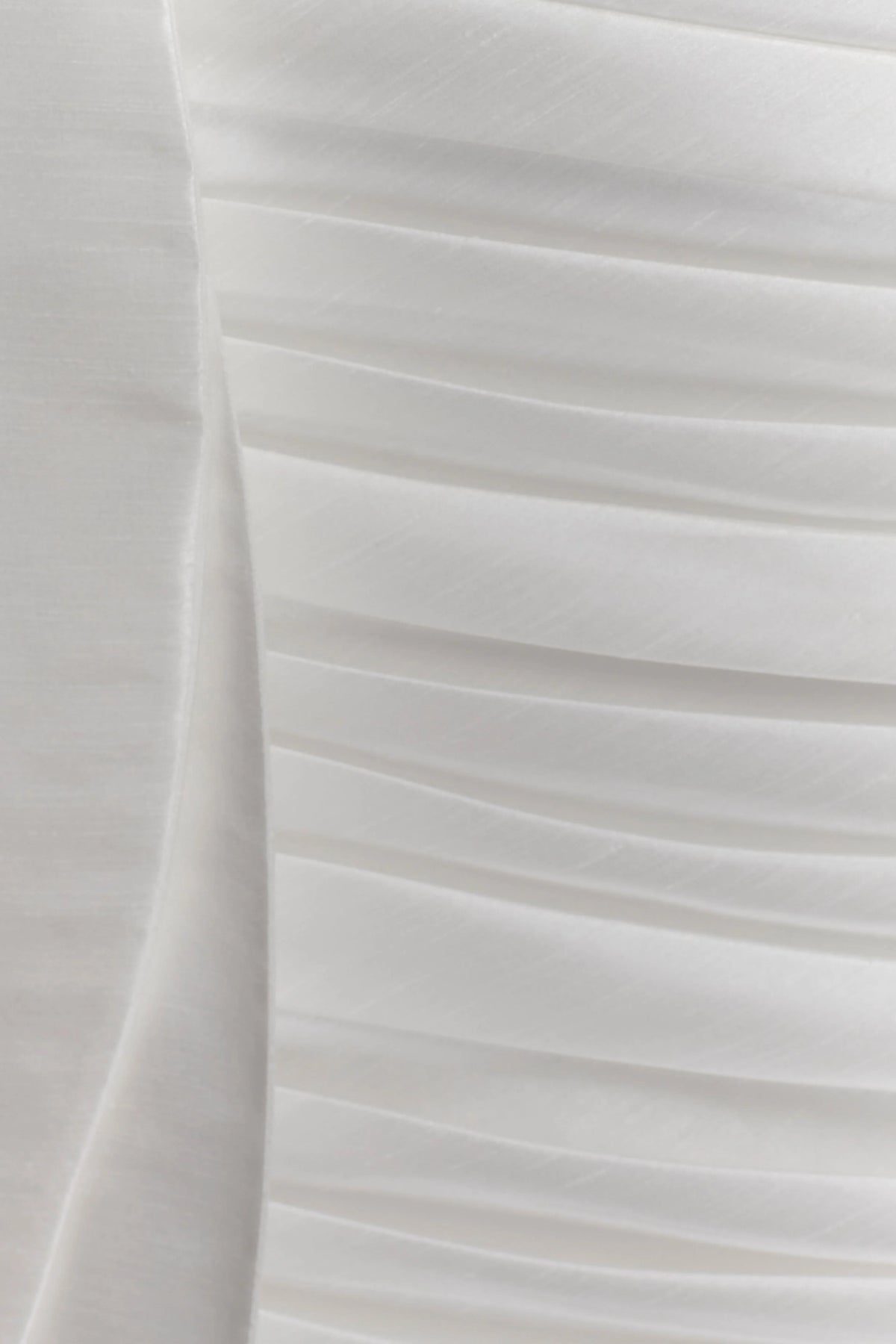 Claudine Taffeta Floral Mini Dress - White