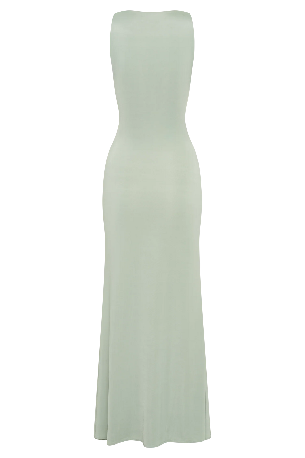 Beck Plunge Maxi Dress With Floral Hardware - Basil