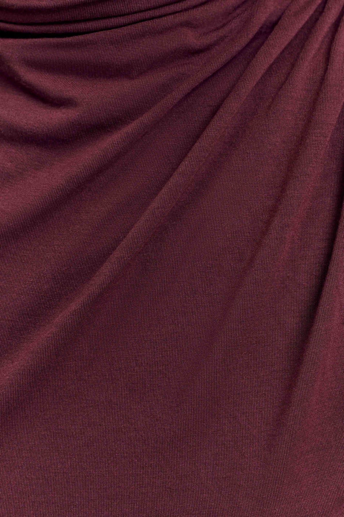 Freesia High Neck Sleeveless Top - Mahogany