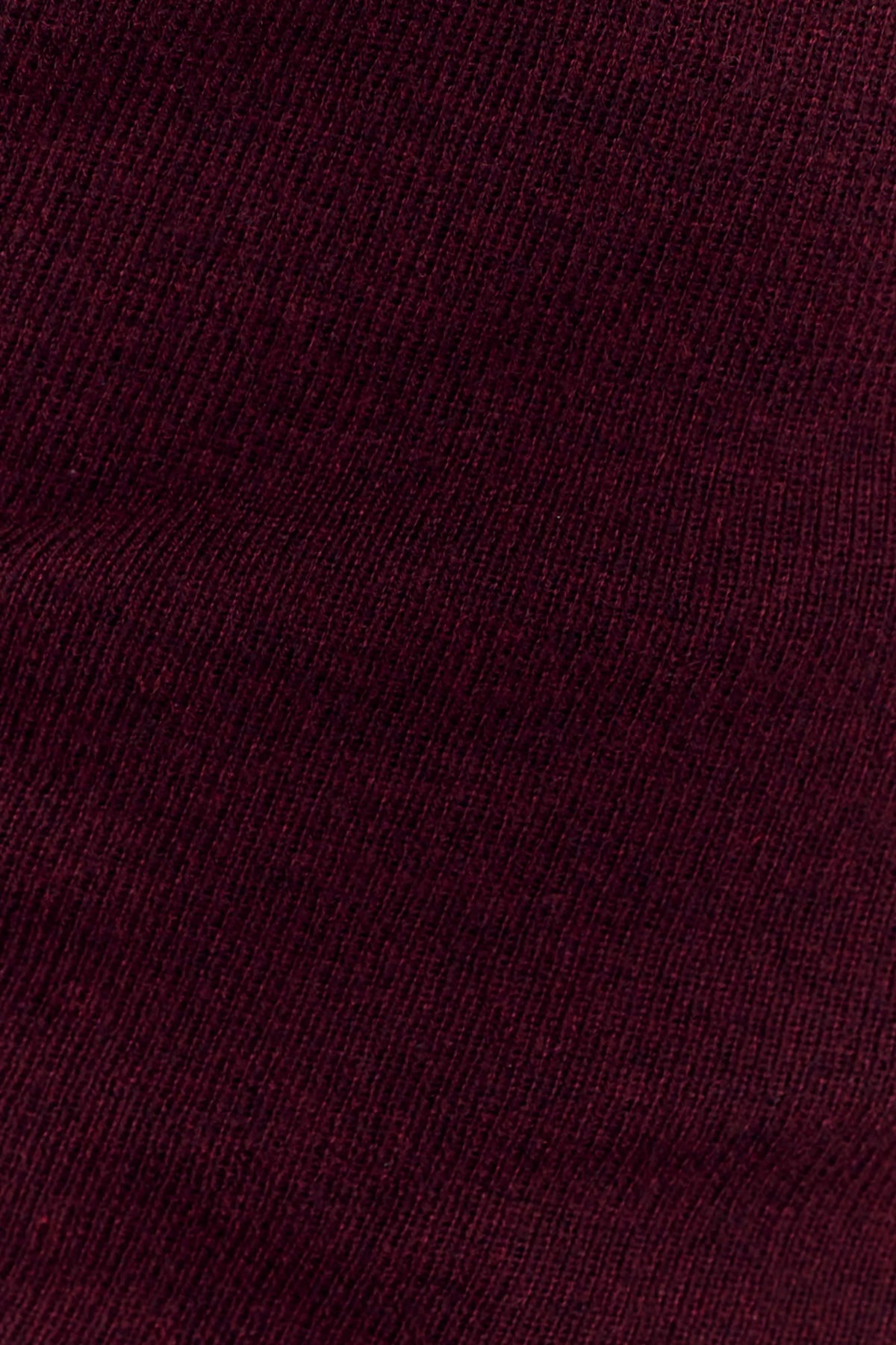 Culver Draped Twist Knit Top - Wine