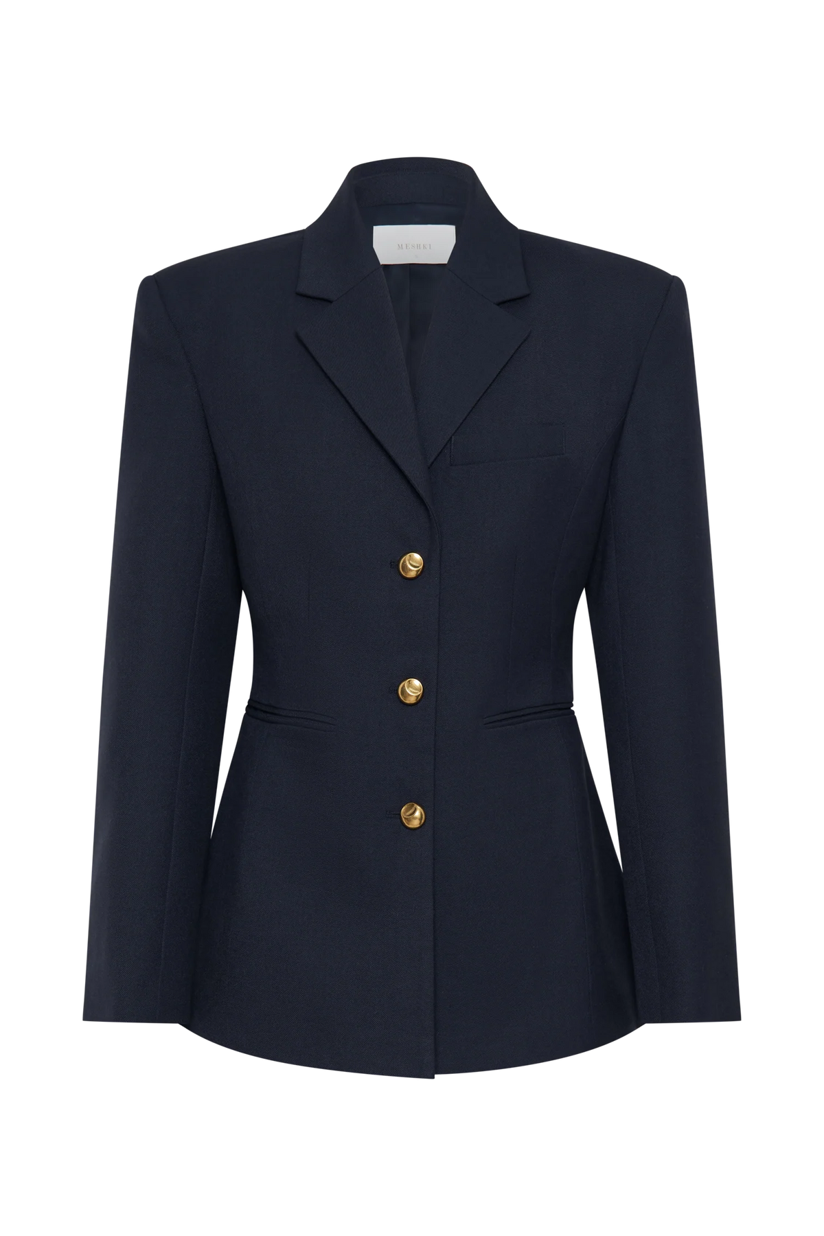 Bellamy Cinched Blazer - Dark Navy