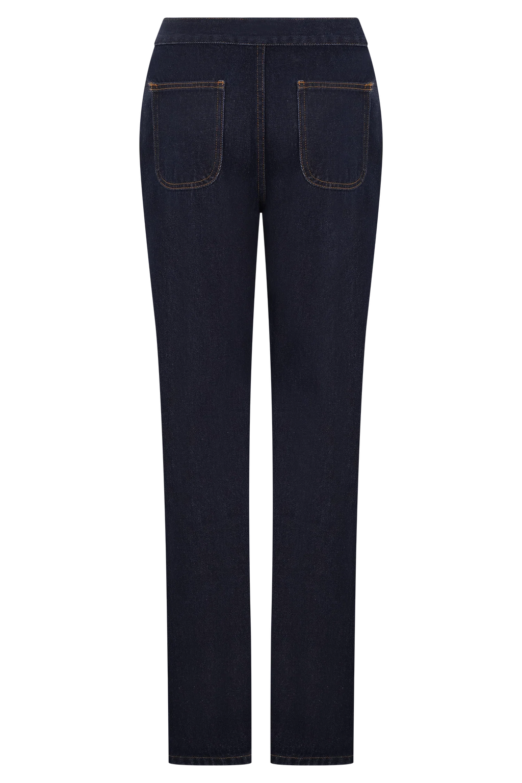 Remington V Front Straight Leg Jeans - Indigo Blue
