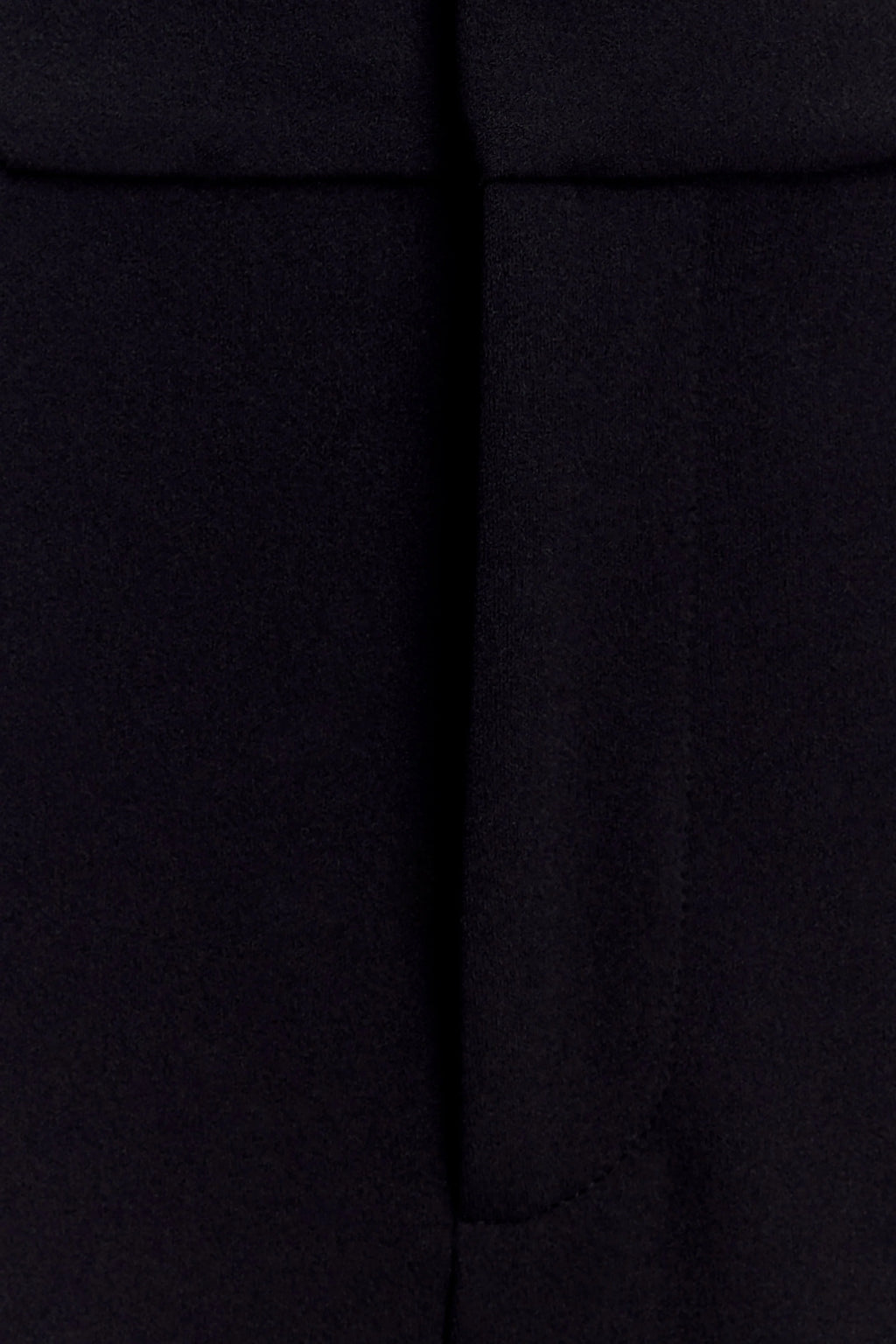 Maude Crepe Straight Leg Pants - Black