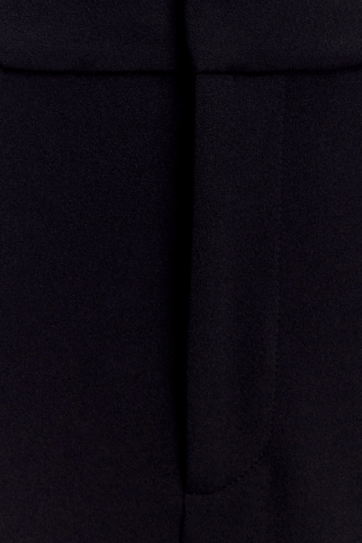Maude Crepe Straight Leg Pants - Black