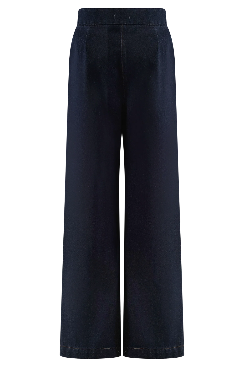 Rayne Wide Leg Denim Jeans - Indigo Blue