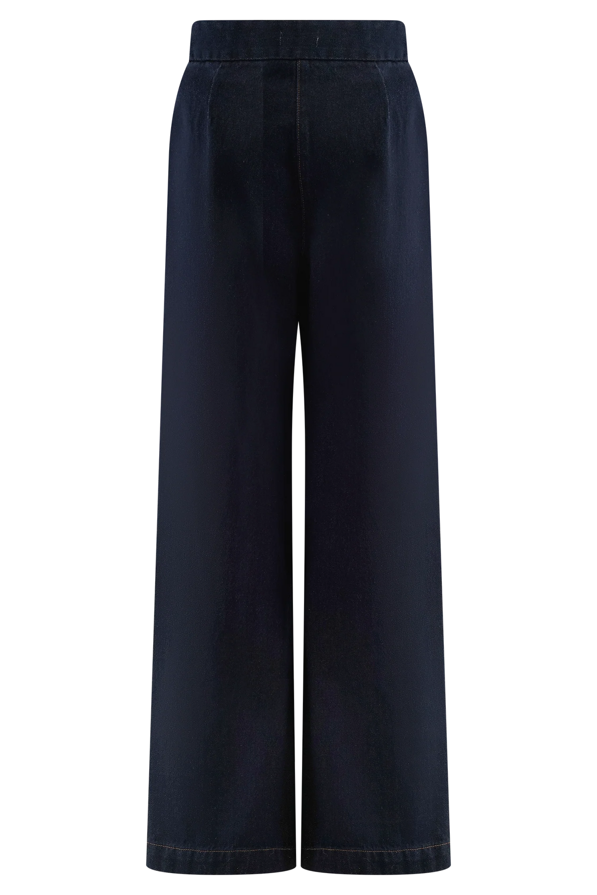 Rayne Wide Leg Denim Jeans - Indigo Blue