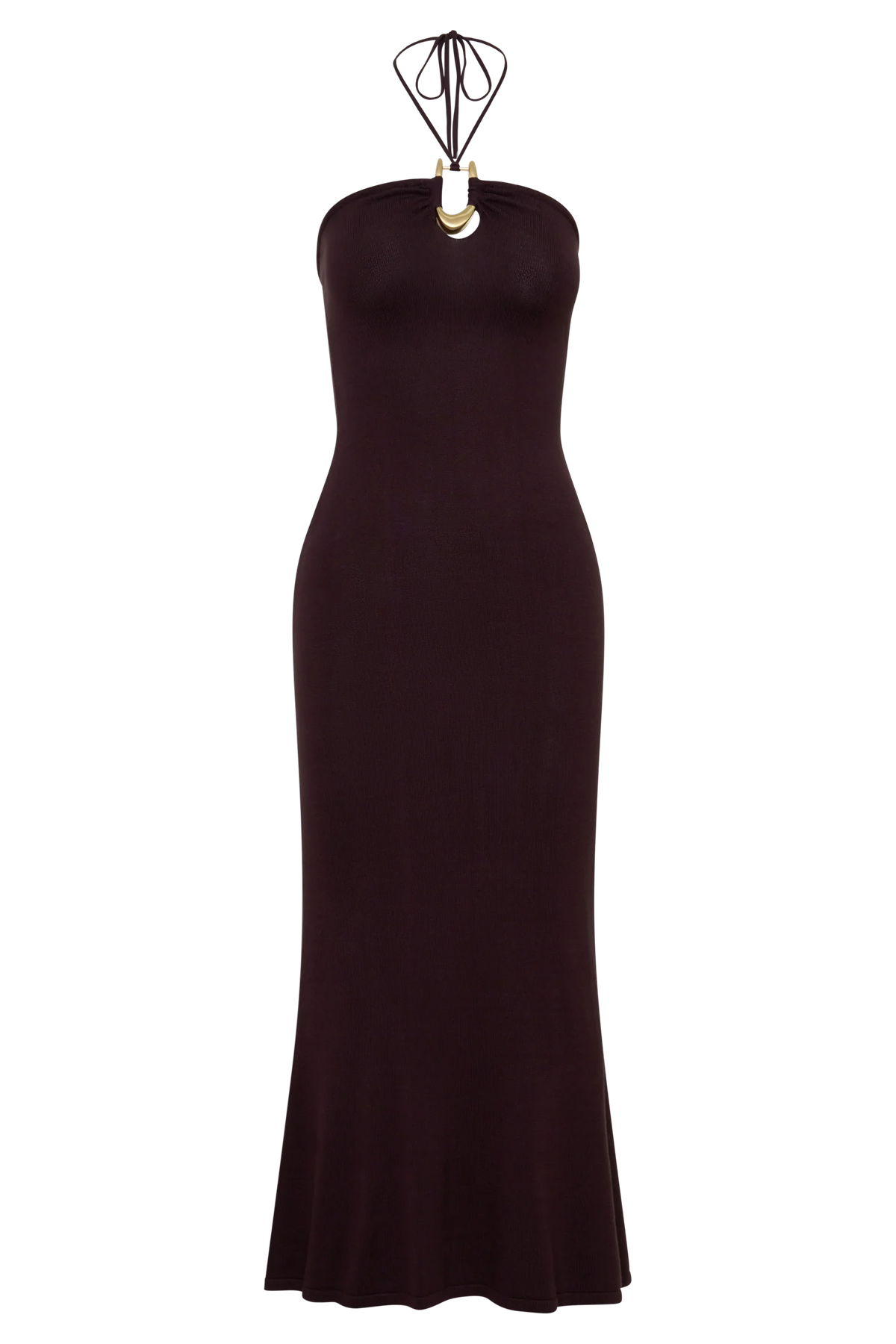 Dimitri Knit Midi Dress - Chocolate
