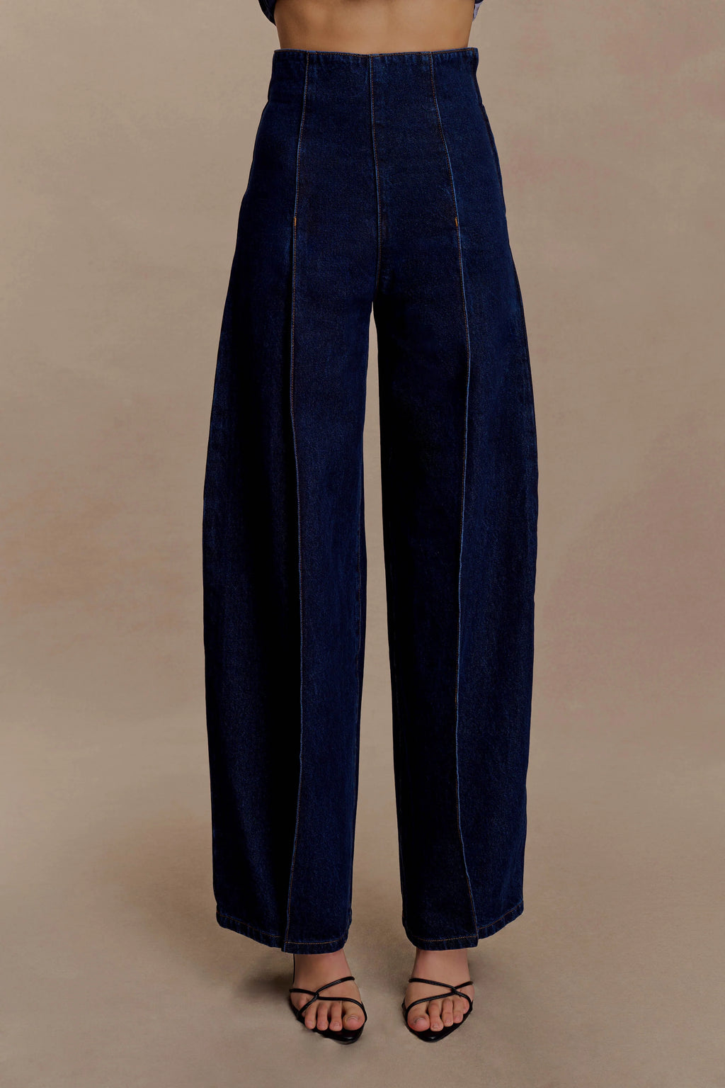 Beatrix High Rise Denim Jeans -  Indigo Blue