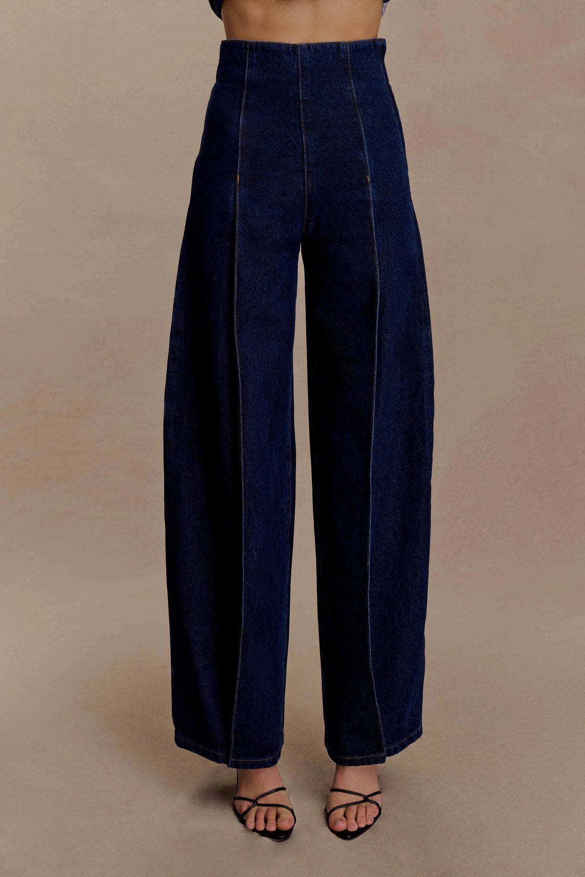 Beatrix High Rise Denim Jeans -  Indigo Blue