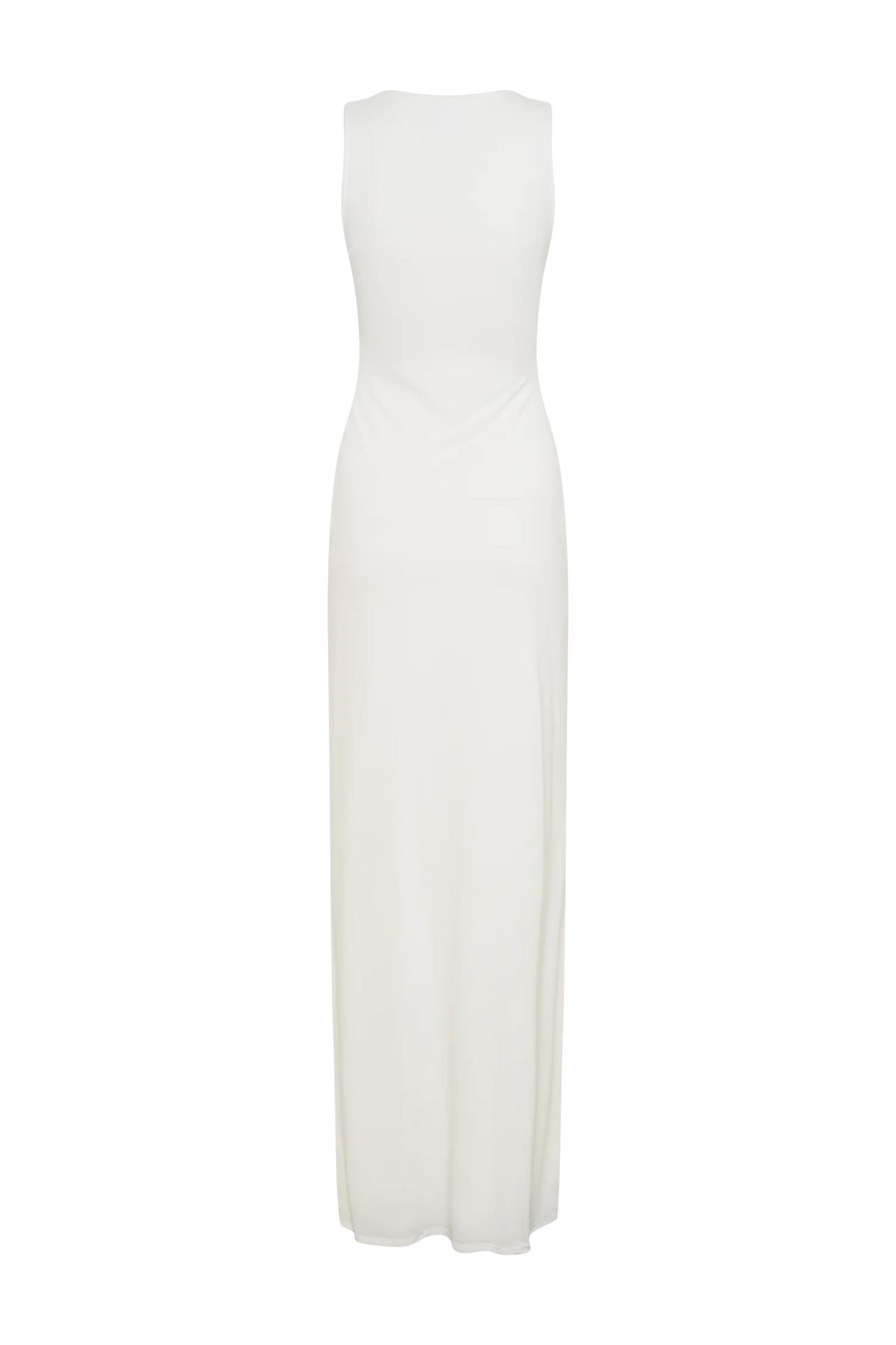 Kassidy Peached Jersey Maxi Dress - Ivory