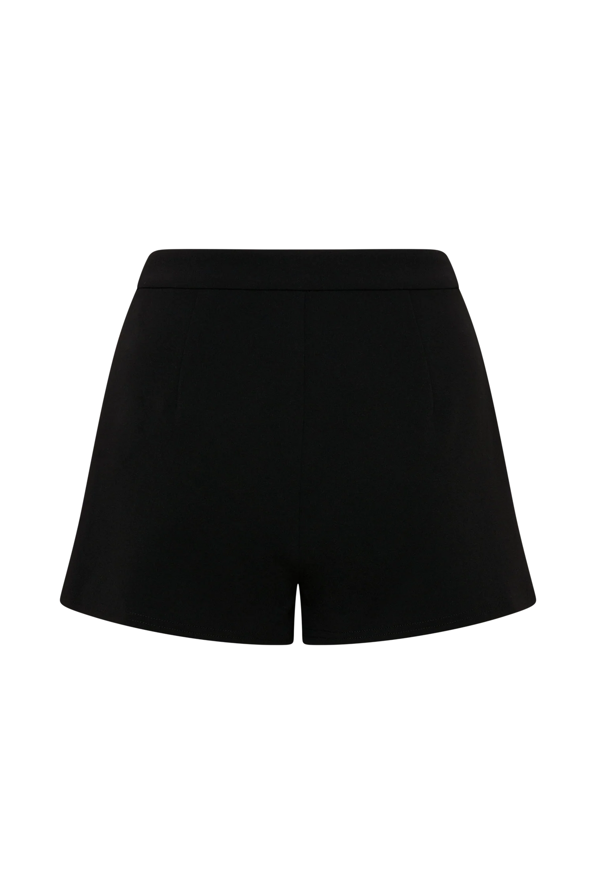 Blanca Stretch Crepe Shorts - Black
