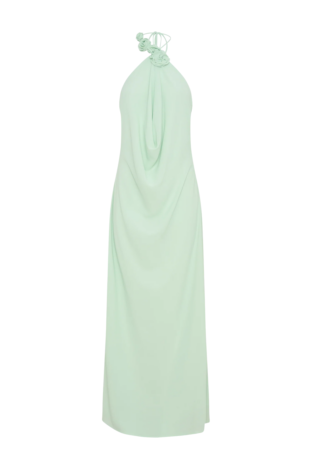 Rosalia Cowl Neck Maxi Dress - Sage