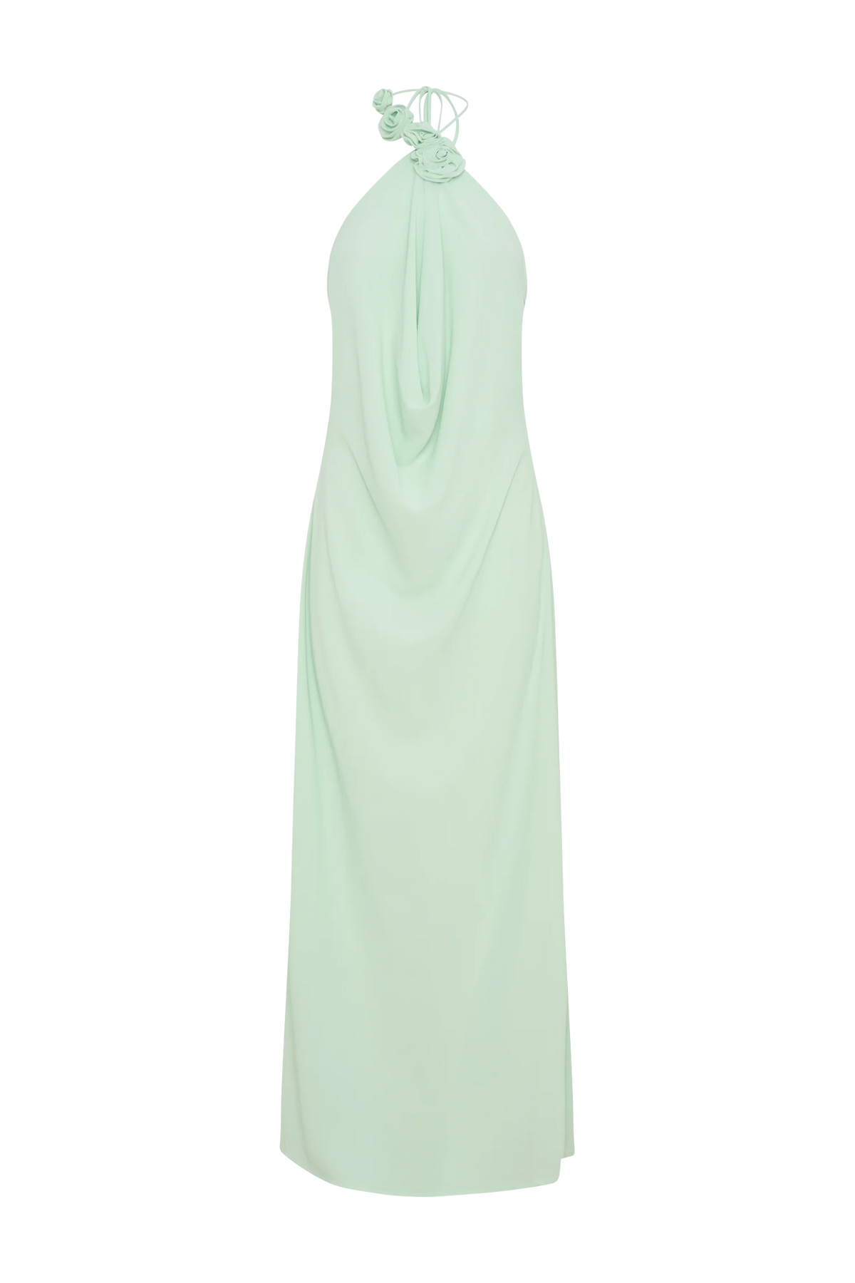 Rosalia Cowl Neck Maxi Dress - Sage