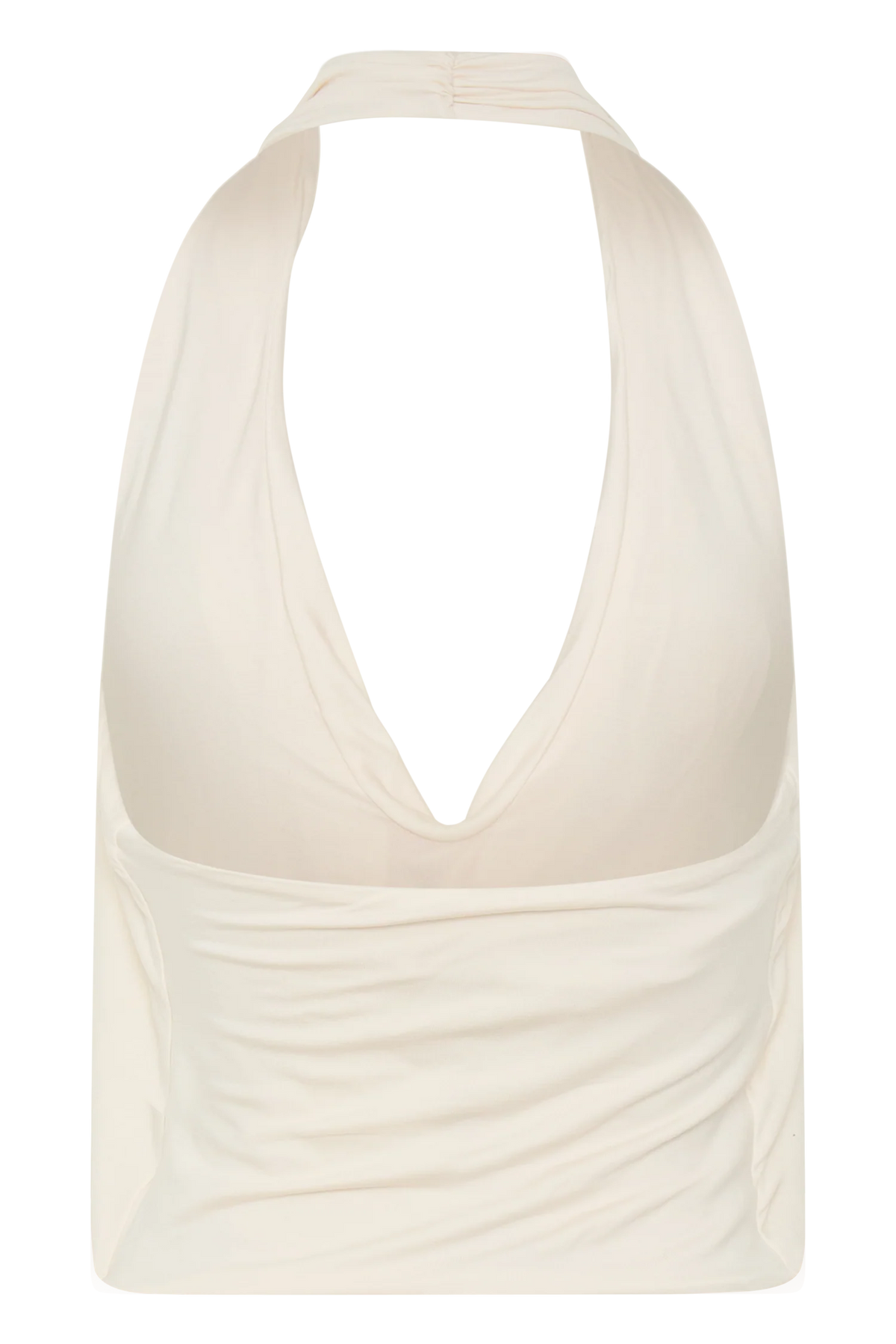 Huyen Cowl Front Modal Top - Ivory