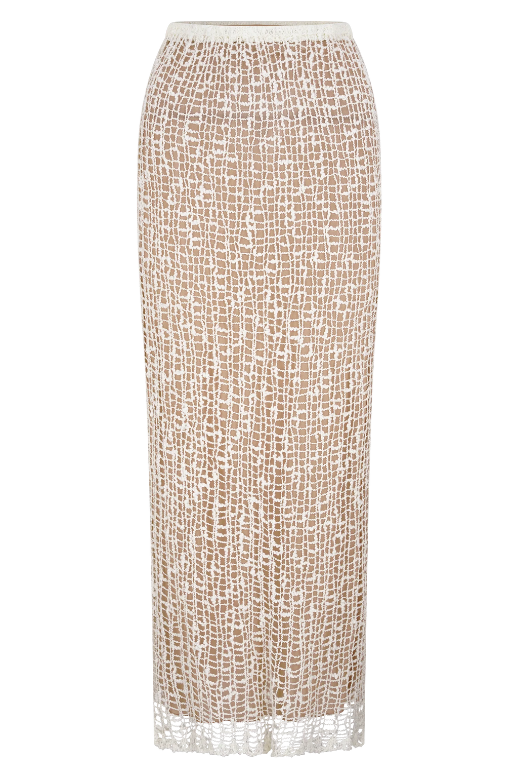 Cordelia Knit Maxi Skirt - Ivory