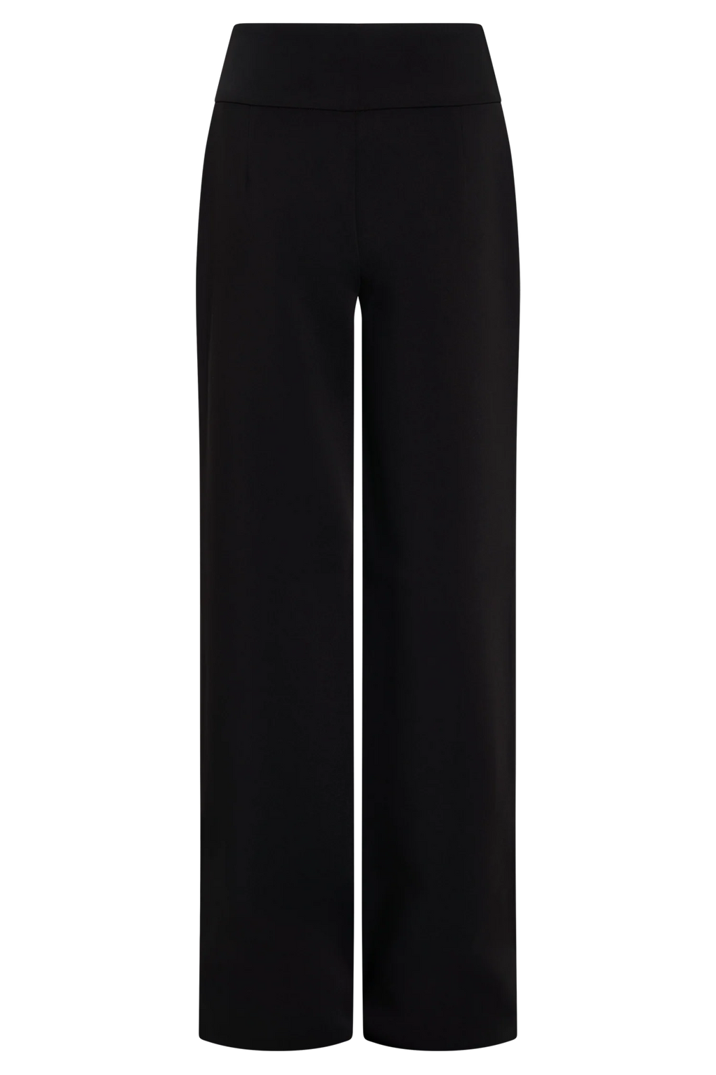 Lindie Straight Leg Suiting Pants - Black