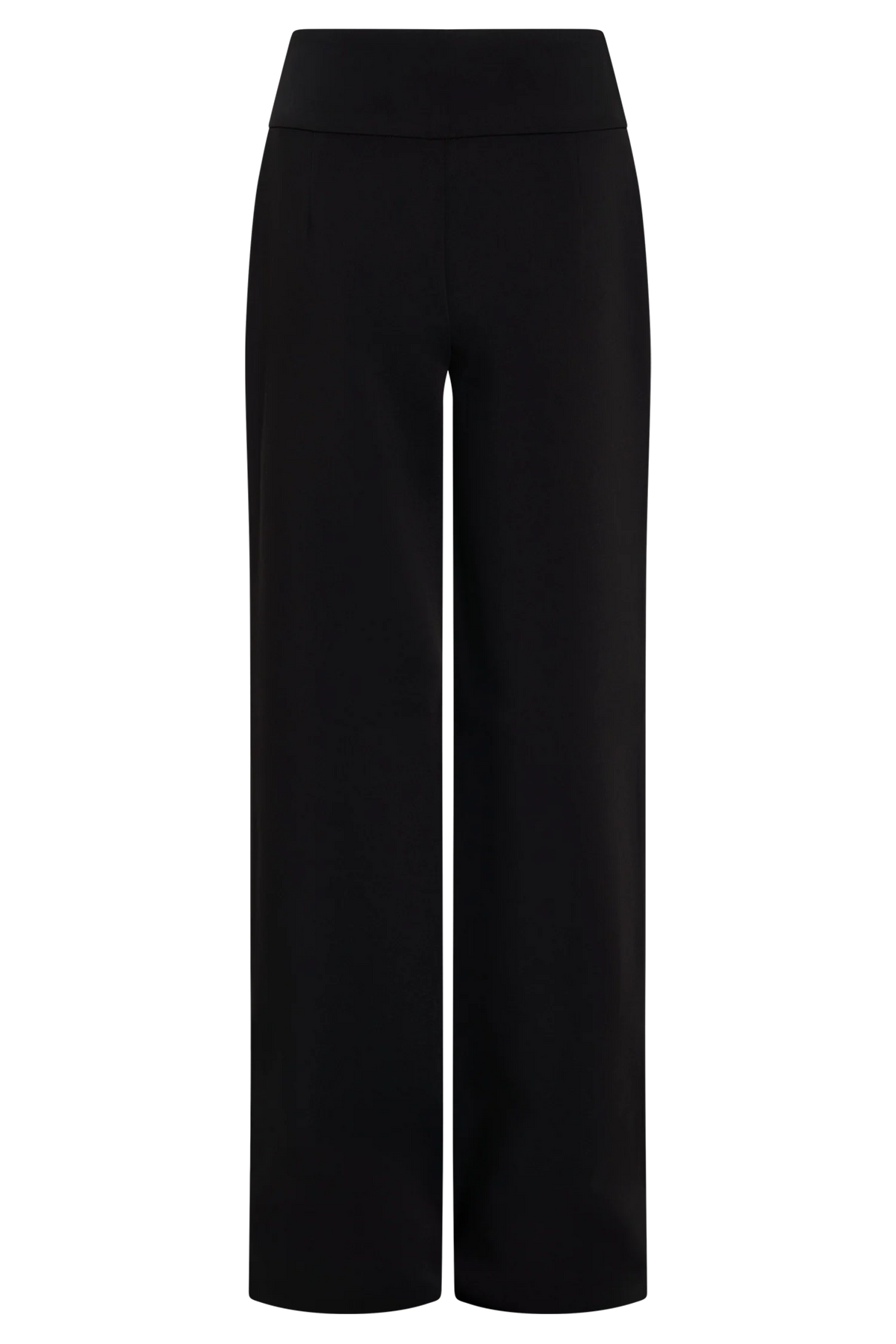 Lindie Straight Leg Suiting Pants - Black
