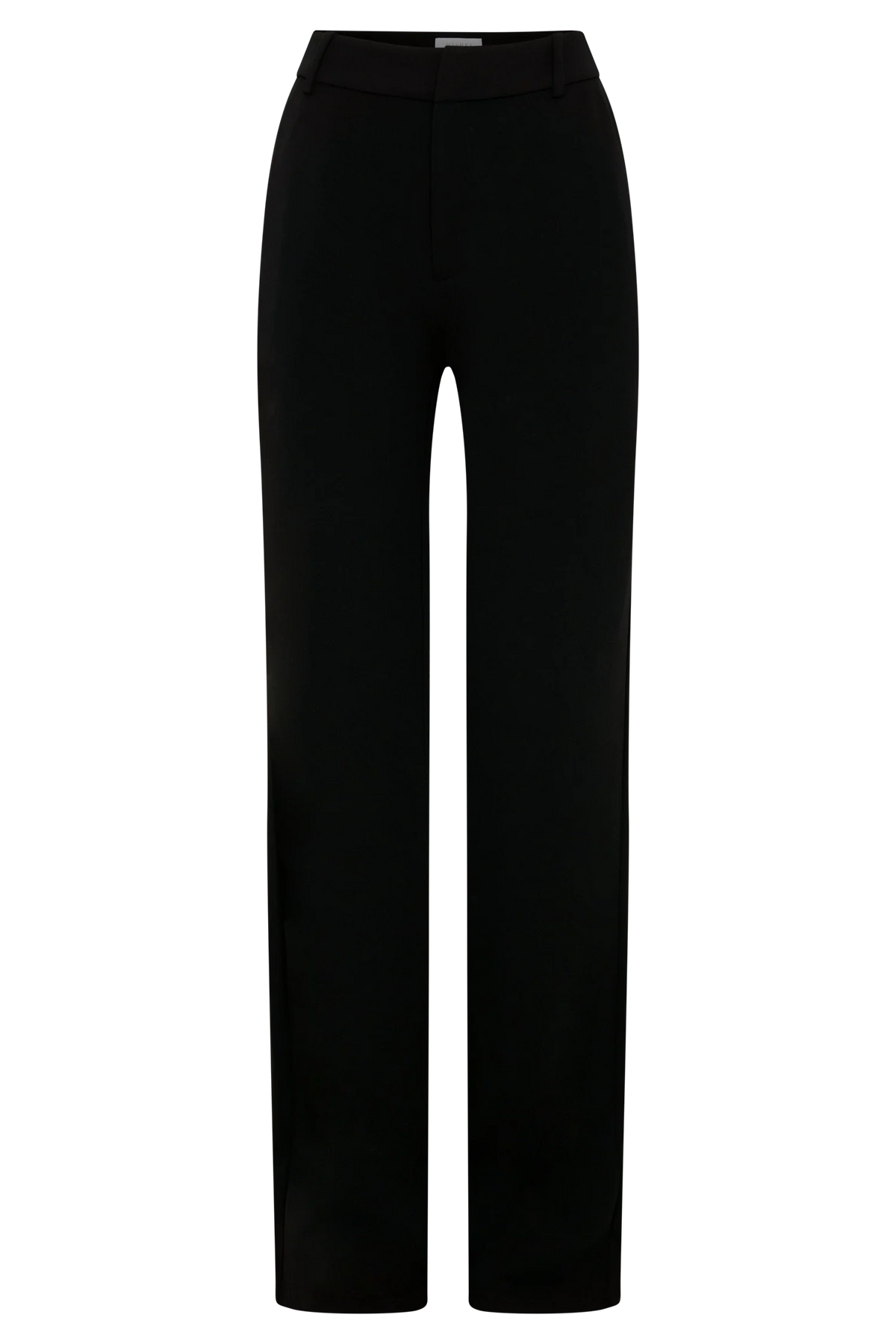 Maude Crepe Straight Leg Pants - Black
