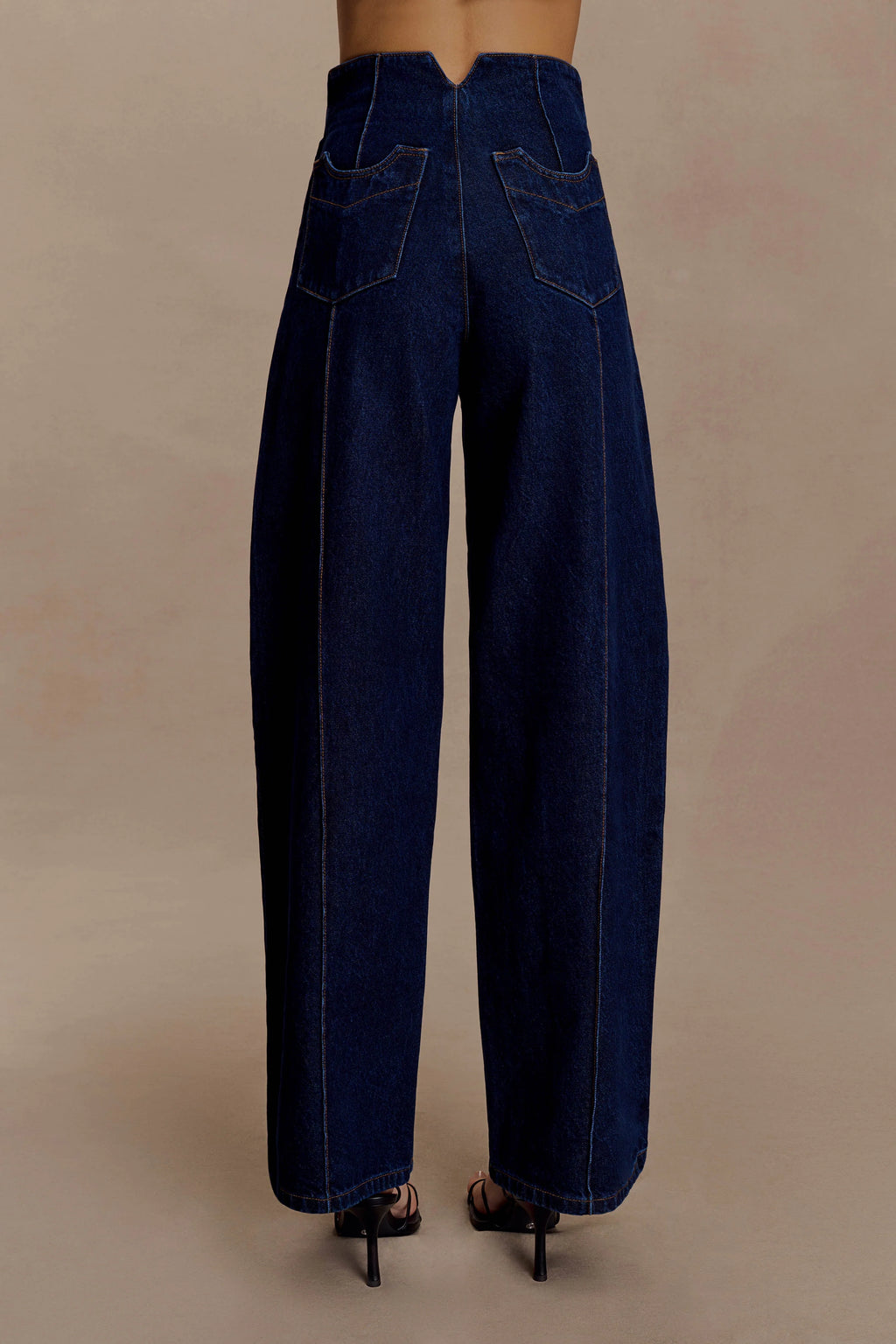 Beatrix High Rise Denim Jeans -  Indigo Blue