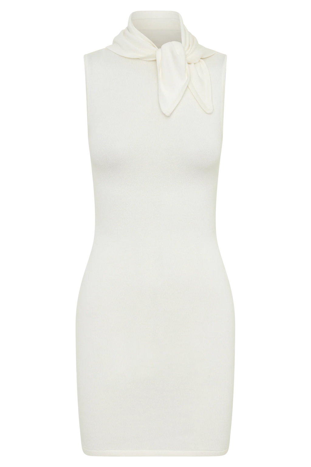 Amilee Scarf Knit Mini Dress - Ivory