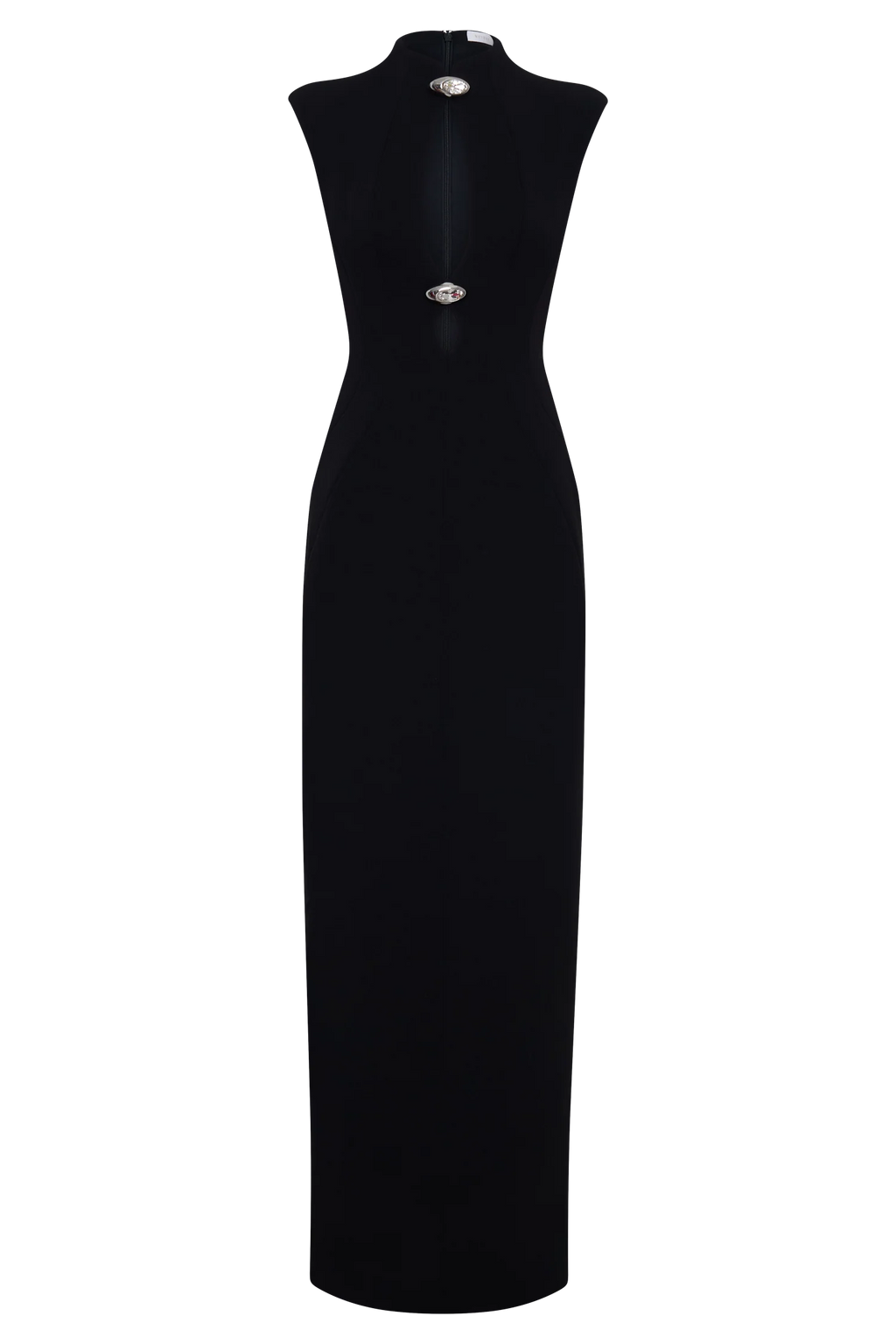 Michelle Cut Out Maxi Dress - Black