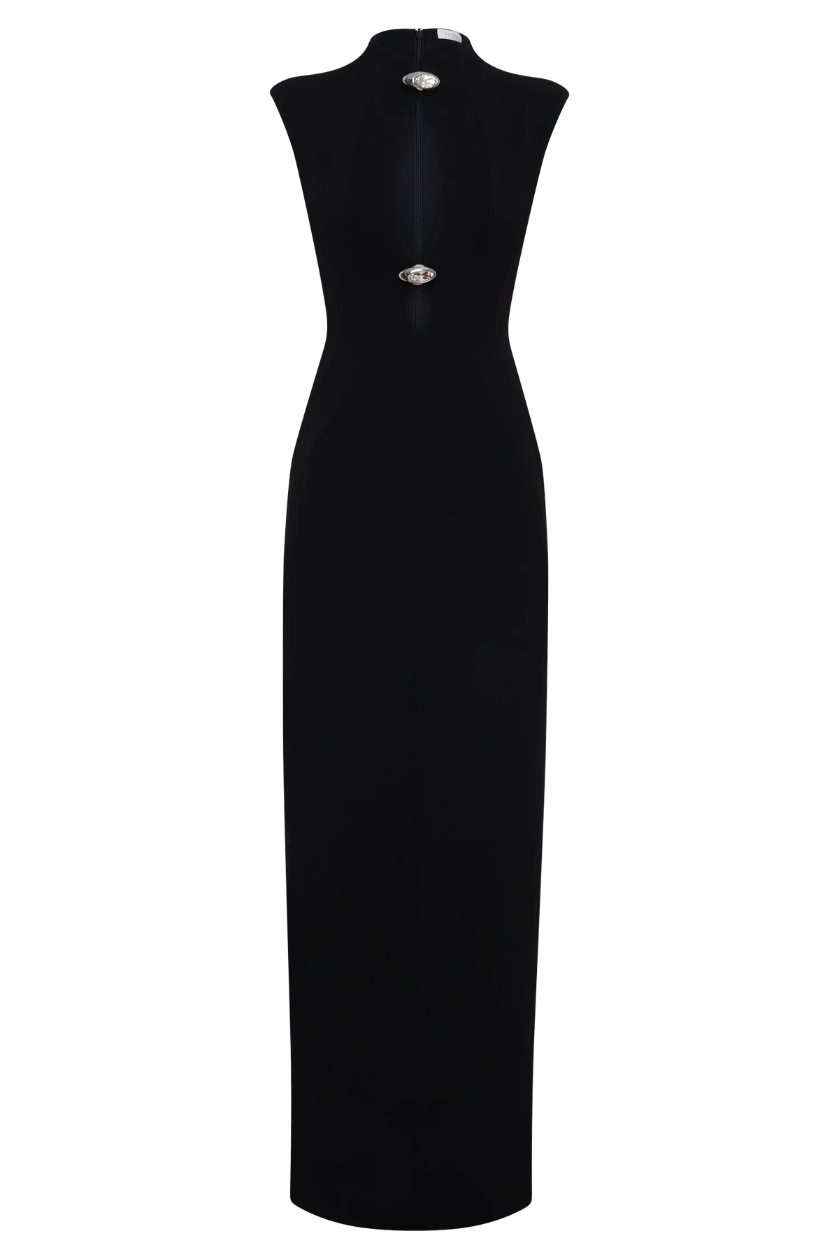 Michelle Cut Out Maxi Dress - Black