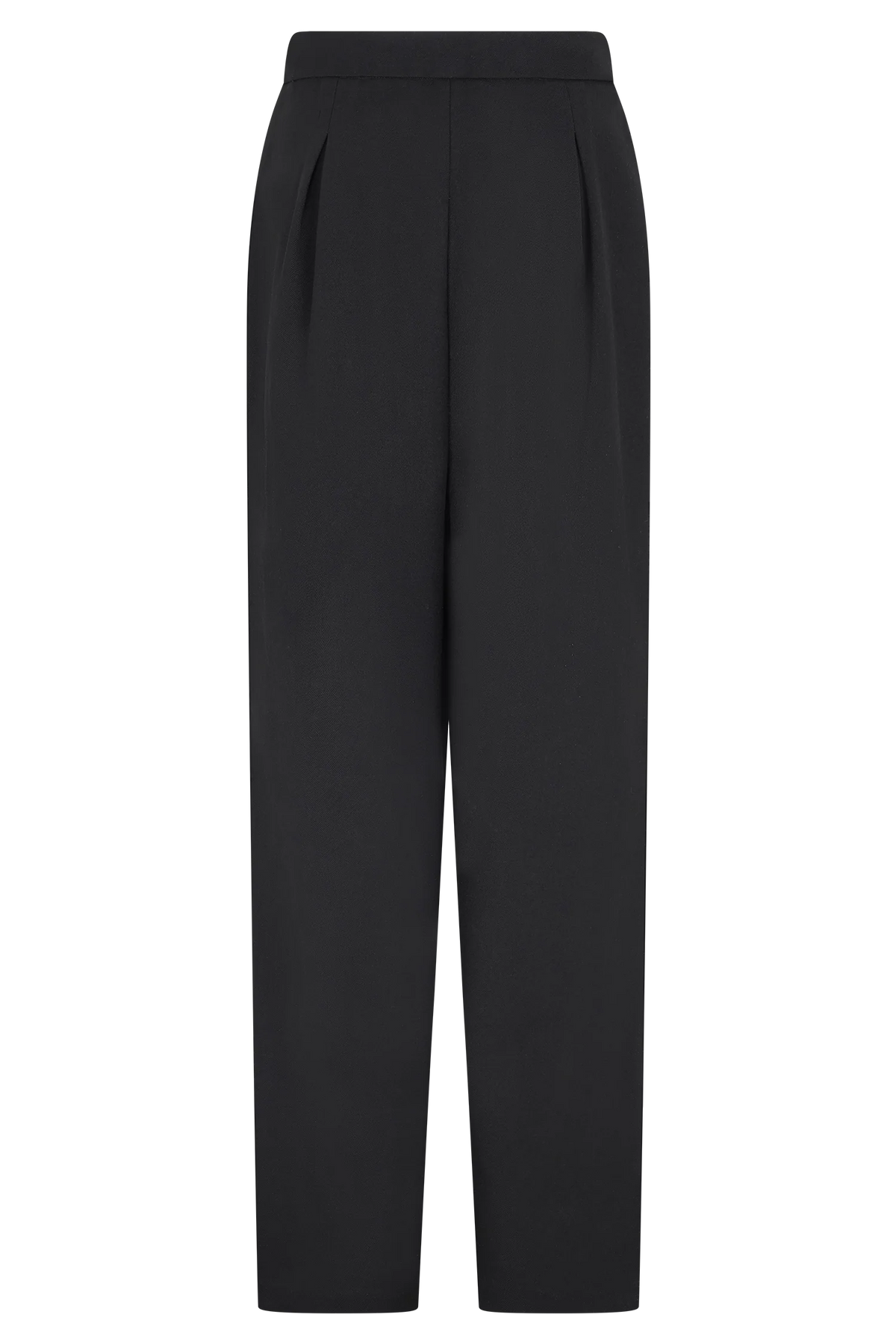 Olie Barrel Leg Suiting Pants - Black