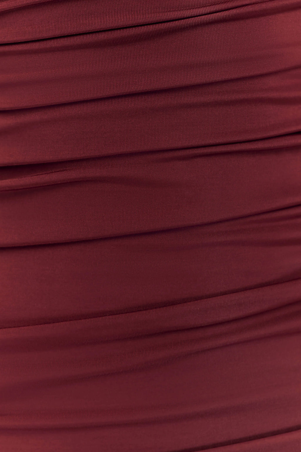 Hayden Long Sleeve Plunge Maxi Dress - Wine