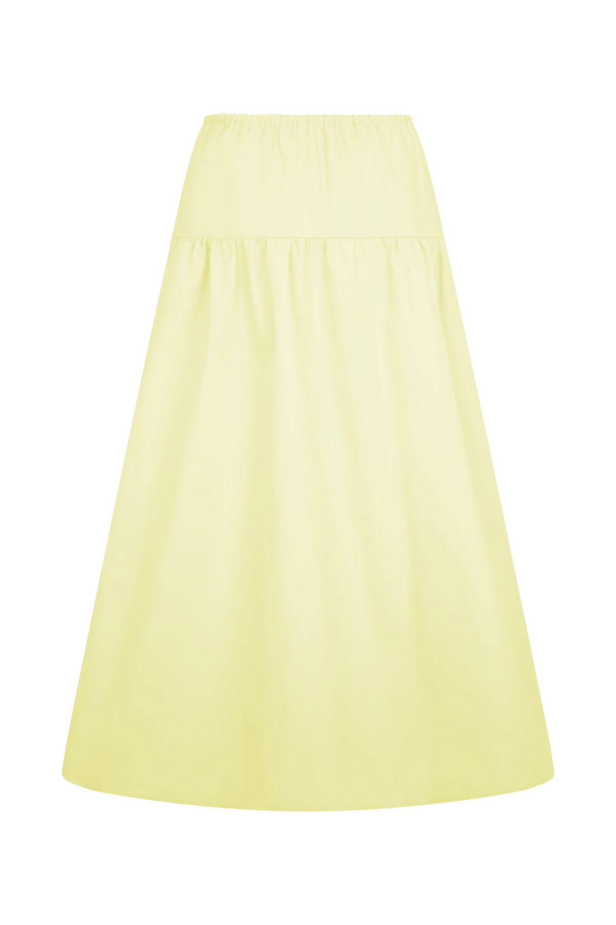 Amirah Midi Skirt - Lemon
