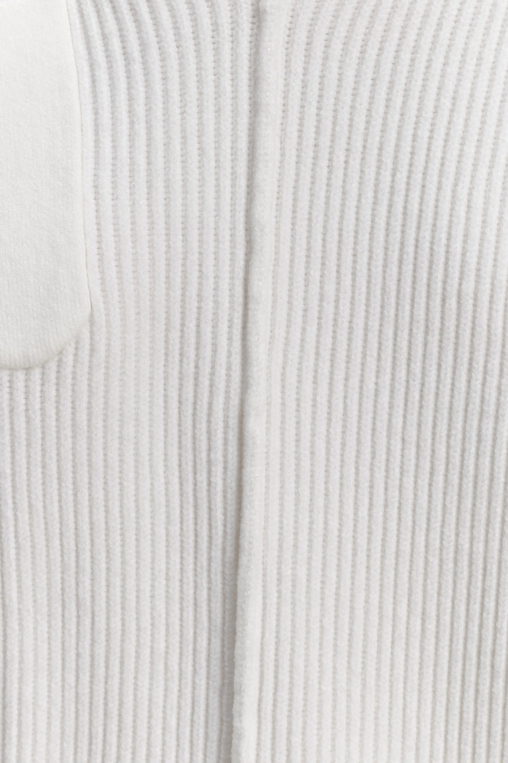 Bianka V Neck Knit Jumper - Off White